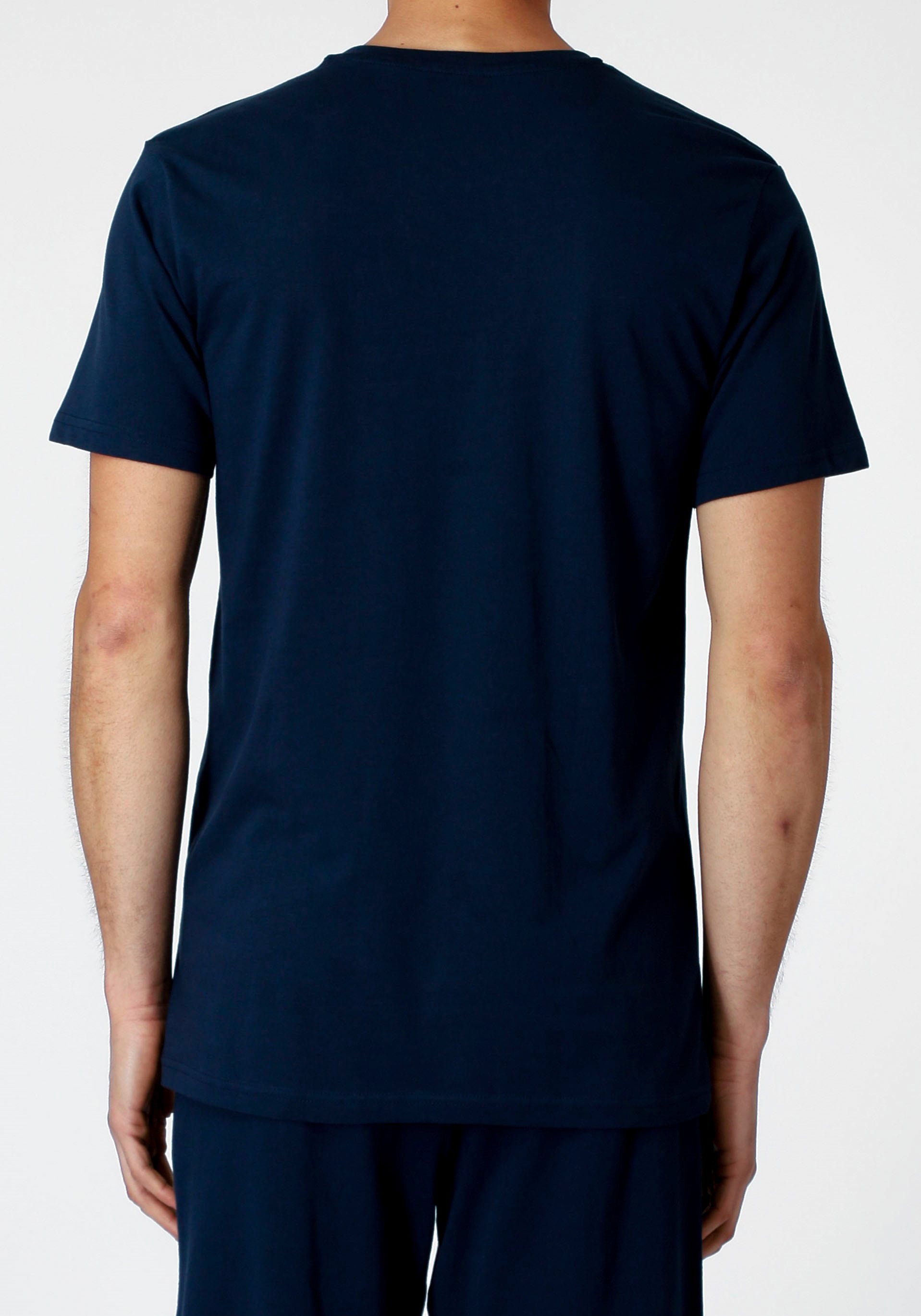 Fila Pyjama »MAN JERSEY PYJAMAS« 2-tlg., 2 pièces Hose mit elastischem Logobund und Kurzarmshirt