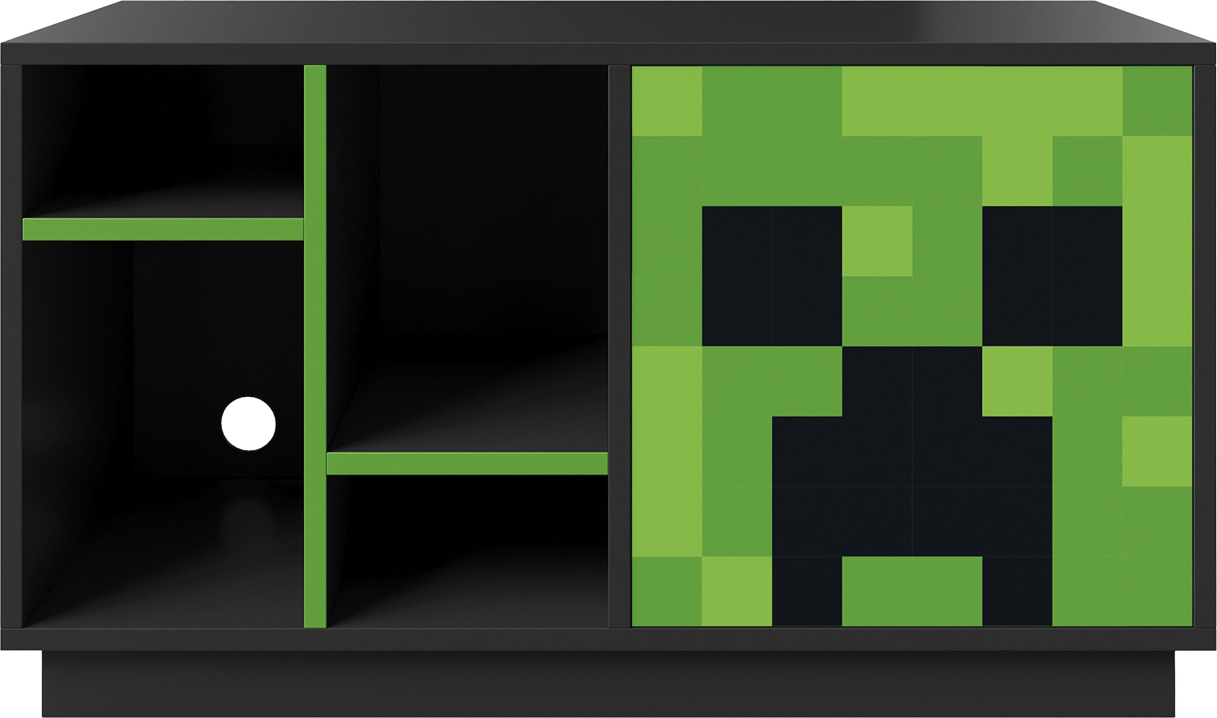 Phoenix Table basse »Minecraft Creeper Lowboard« avec éclairage