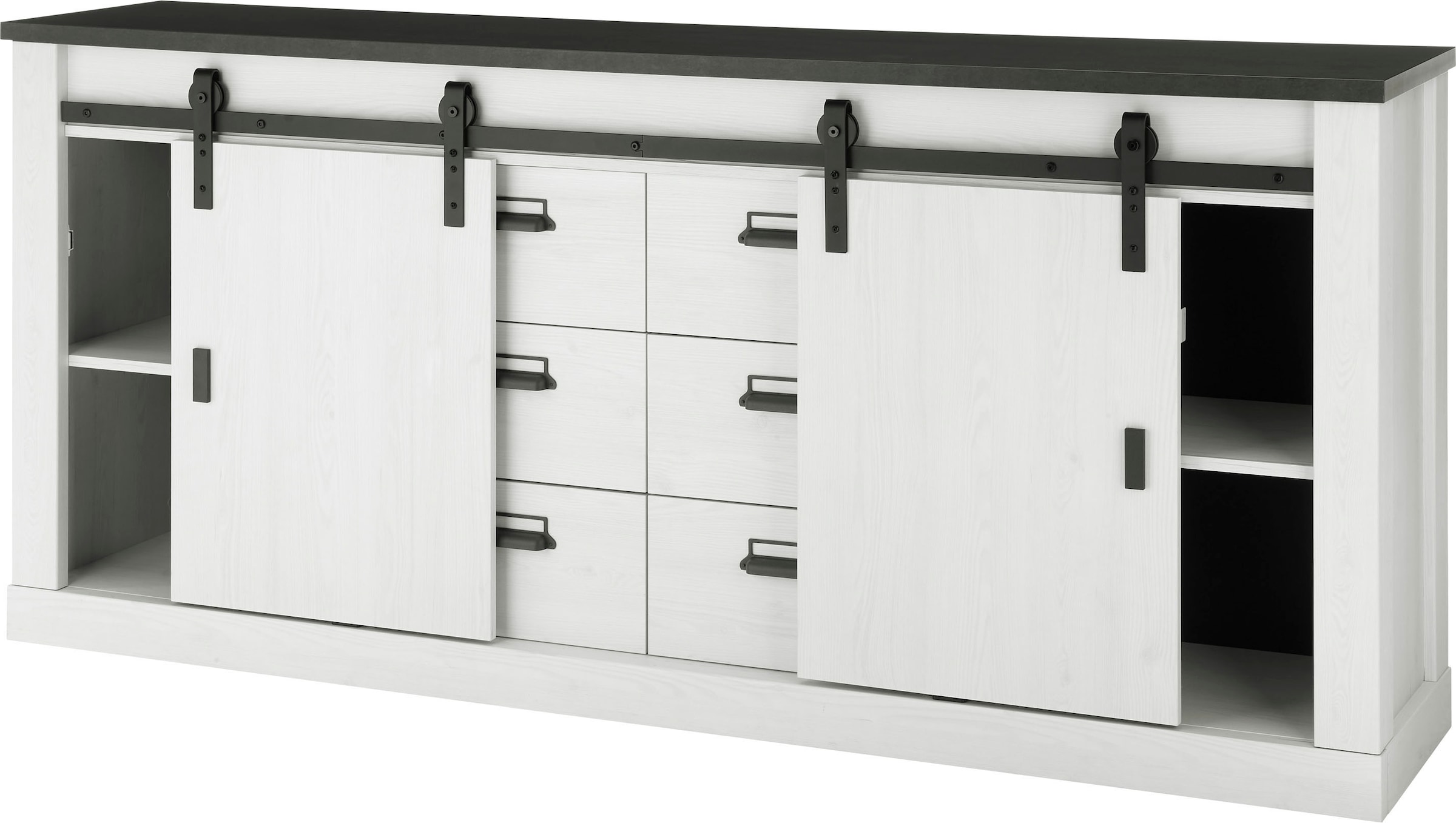 Home affaire Wohnwand »SHERWOOD« 2 Stk. tlg.