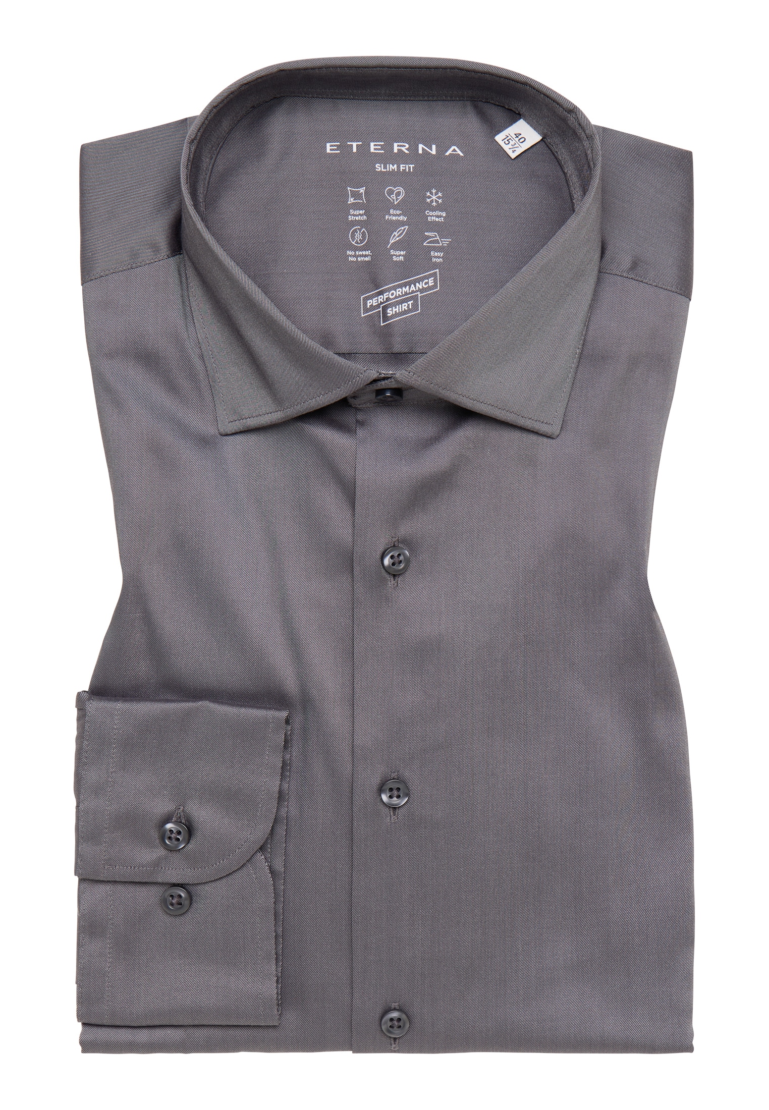Eterna Chemise à manches longues »SLIM FIT« EASY IRON (bügelleicht)