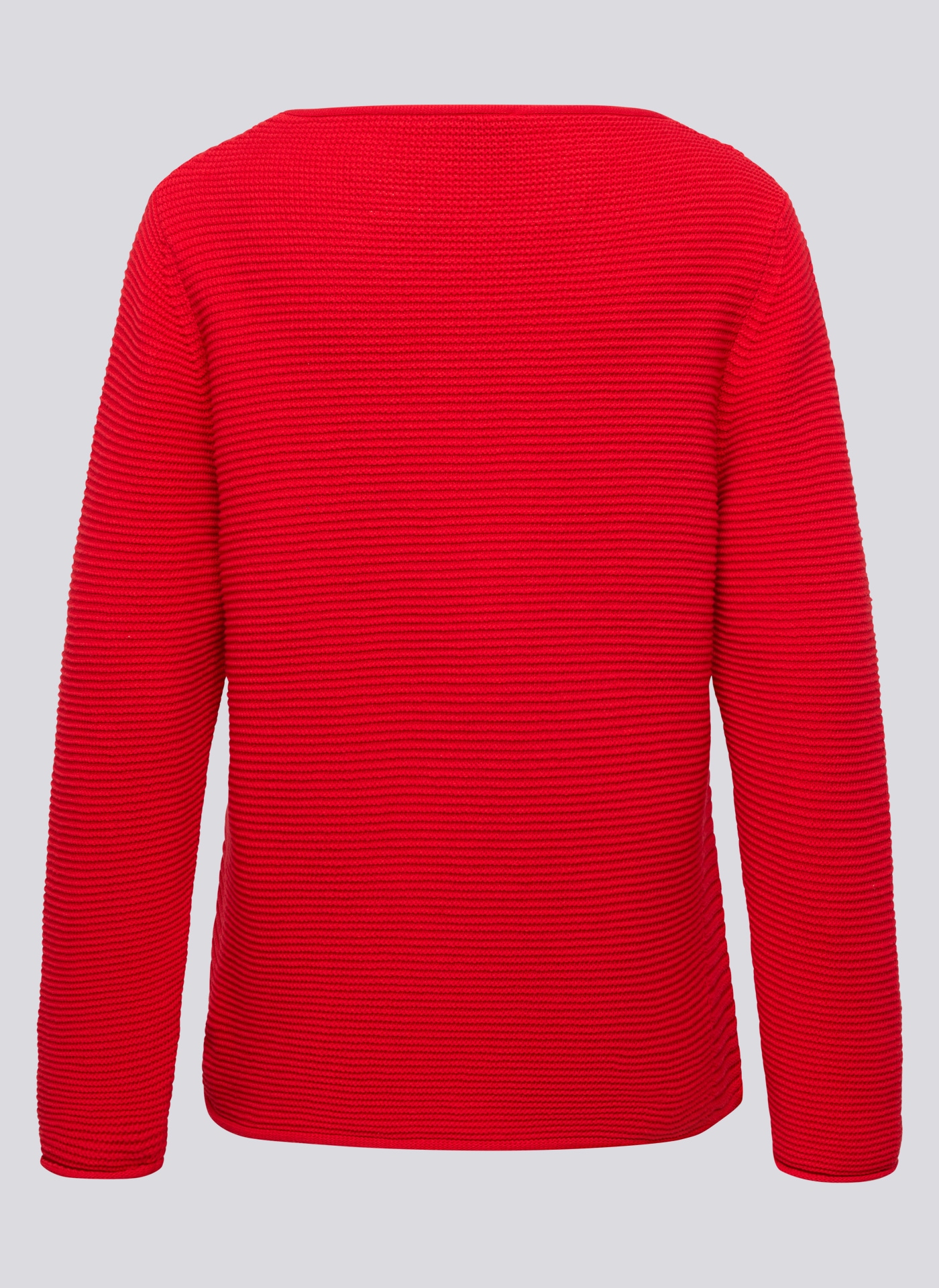 Rabe Pull en tricot en motif côtelé à rayures