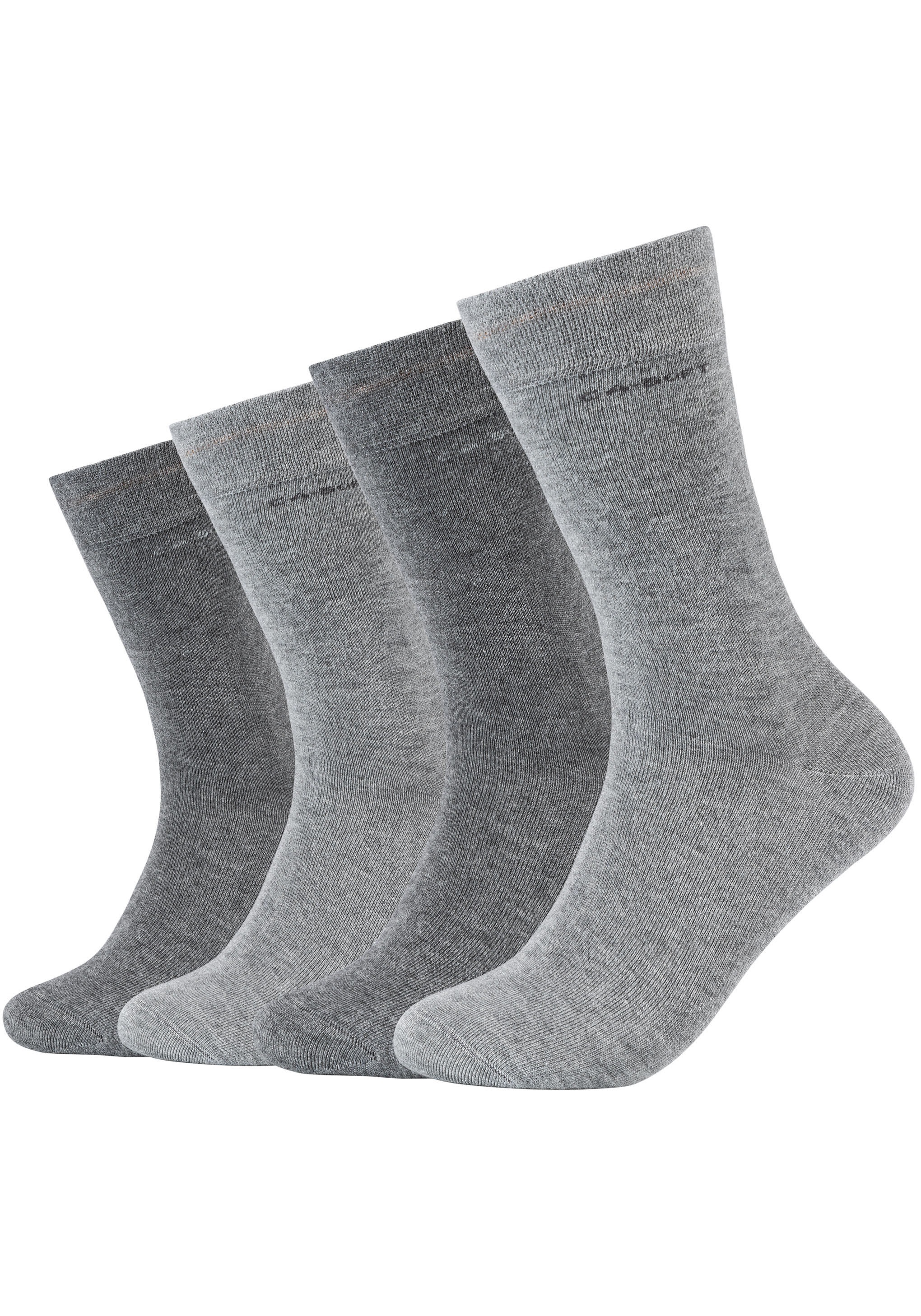 Camano Langsocken »ca-soft« 4 Paar tlg. verstärkte Ferse und Spitze