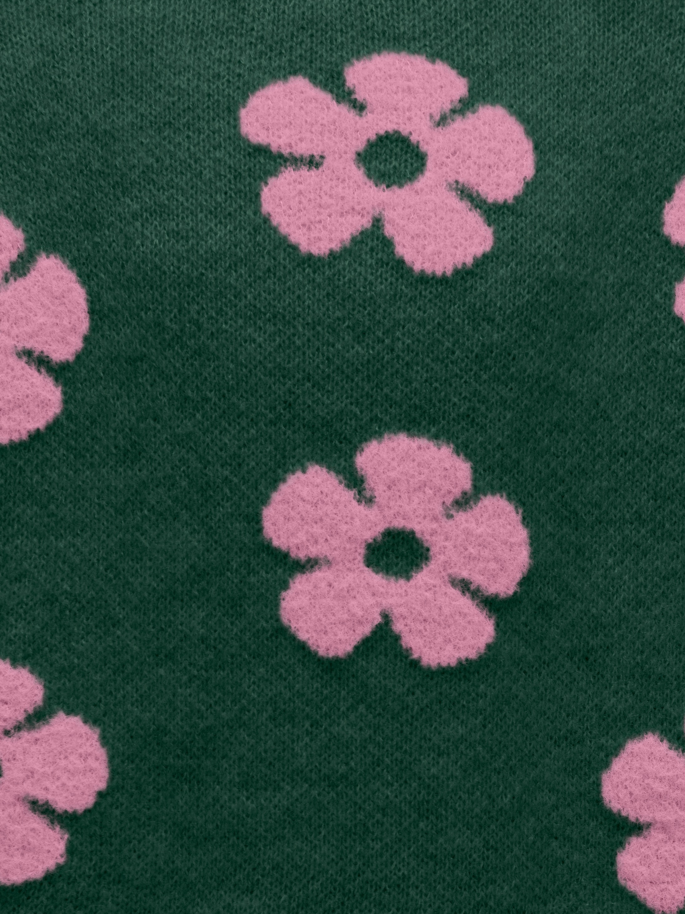 KIDS ONLY Pull en tricot »KOGNAJA L/S FLOWER PULLOVER KNT«