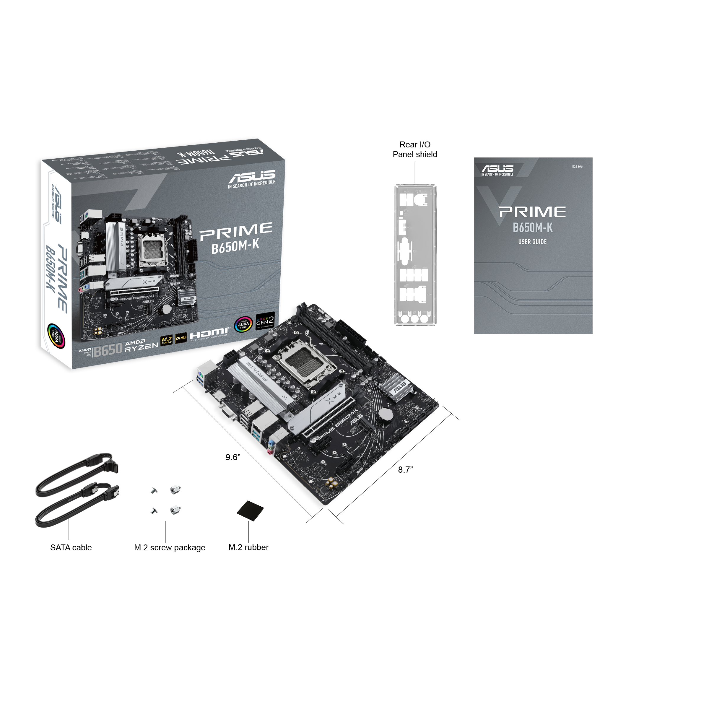 Asus Mainboard »PRIME B650M-K«