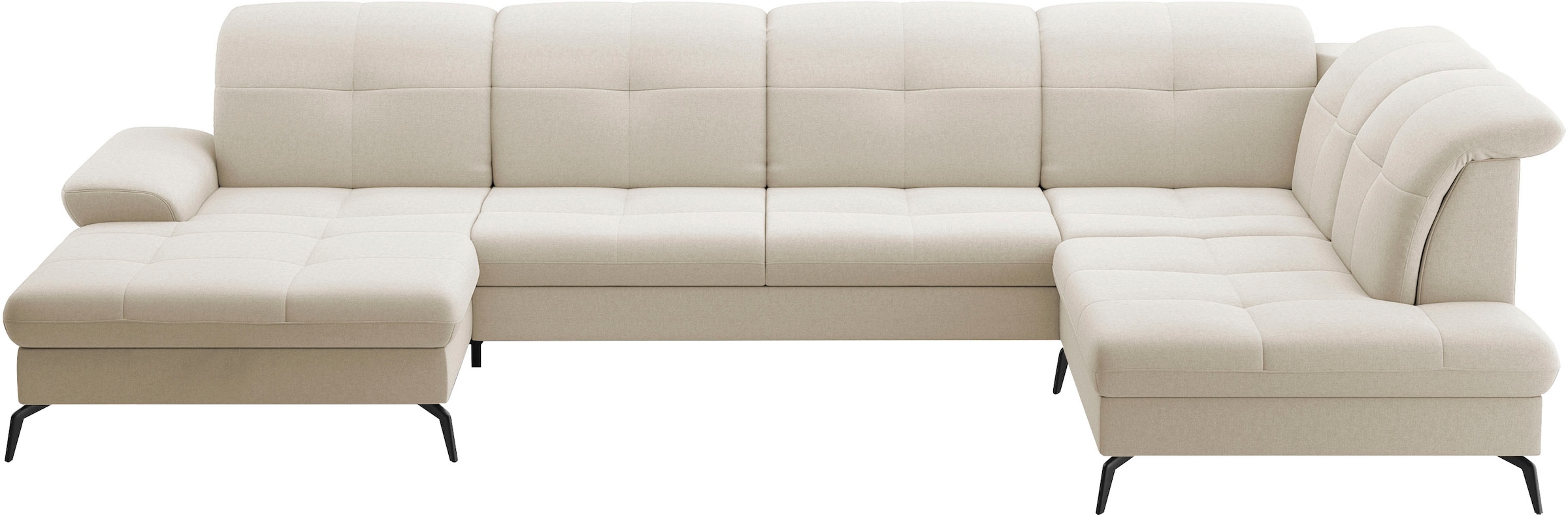 sit&more Paysage de salon »Amica, U-Form, inkl. Sitztiefenverstellung und Armteilverstellung« wahlweise mit Kopfteilverstellung, Bettfunktion und Bettkasten