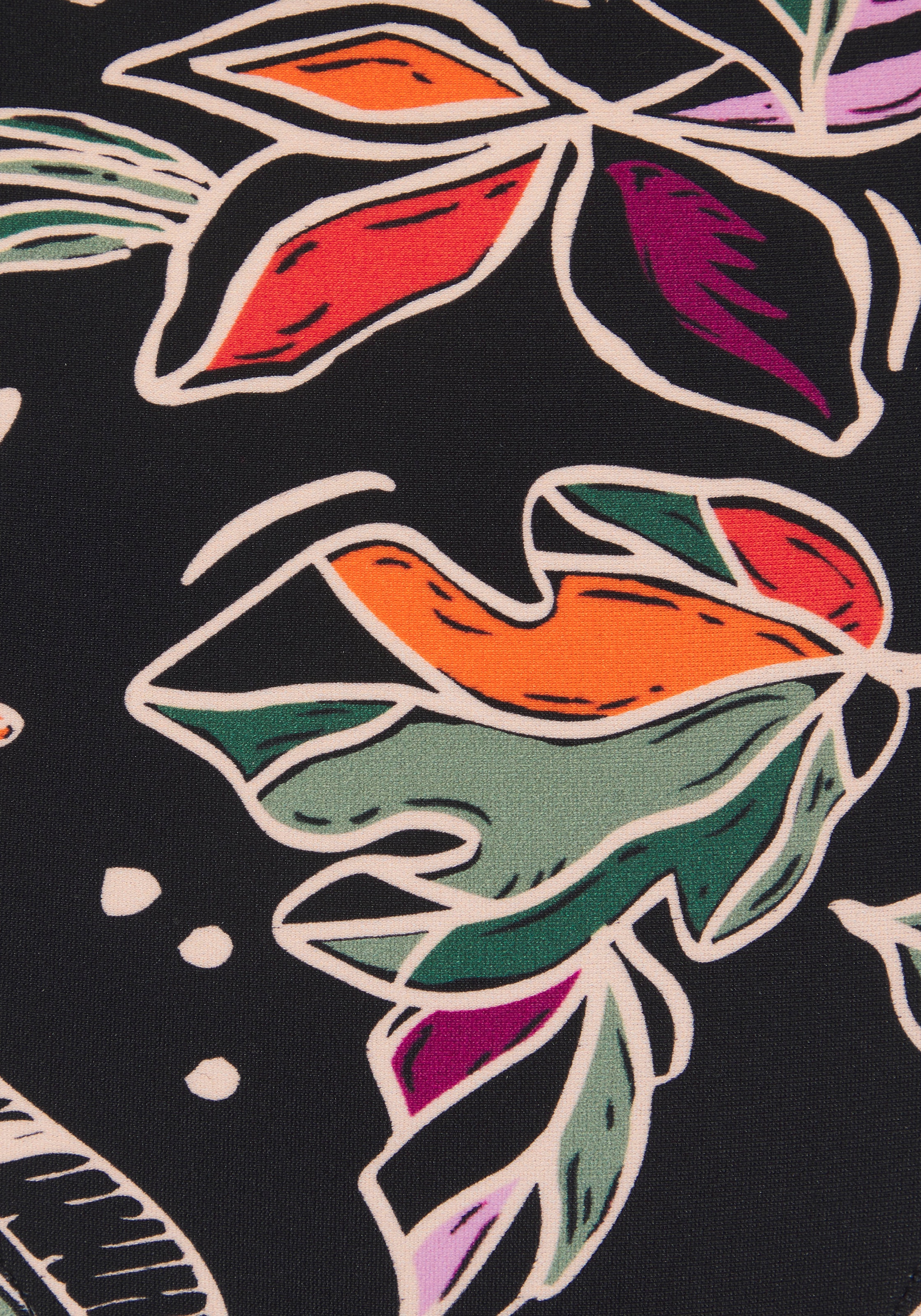 Buffalo Bikini-Hose »Whoopi« mit modernem Blätterdruck