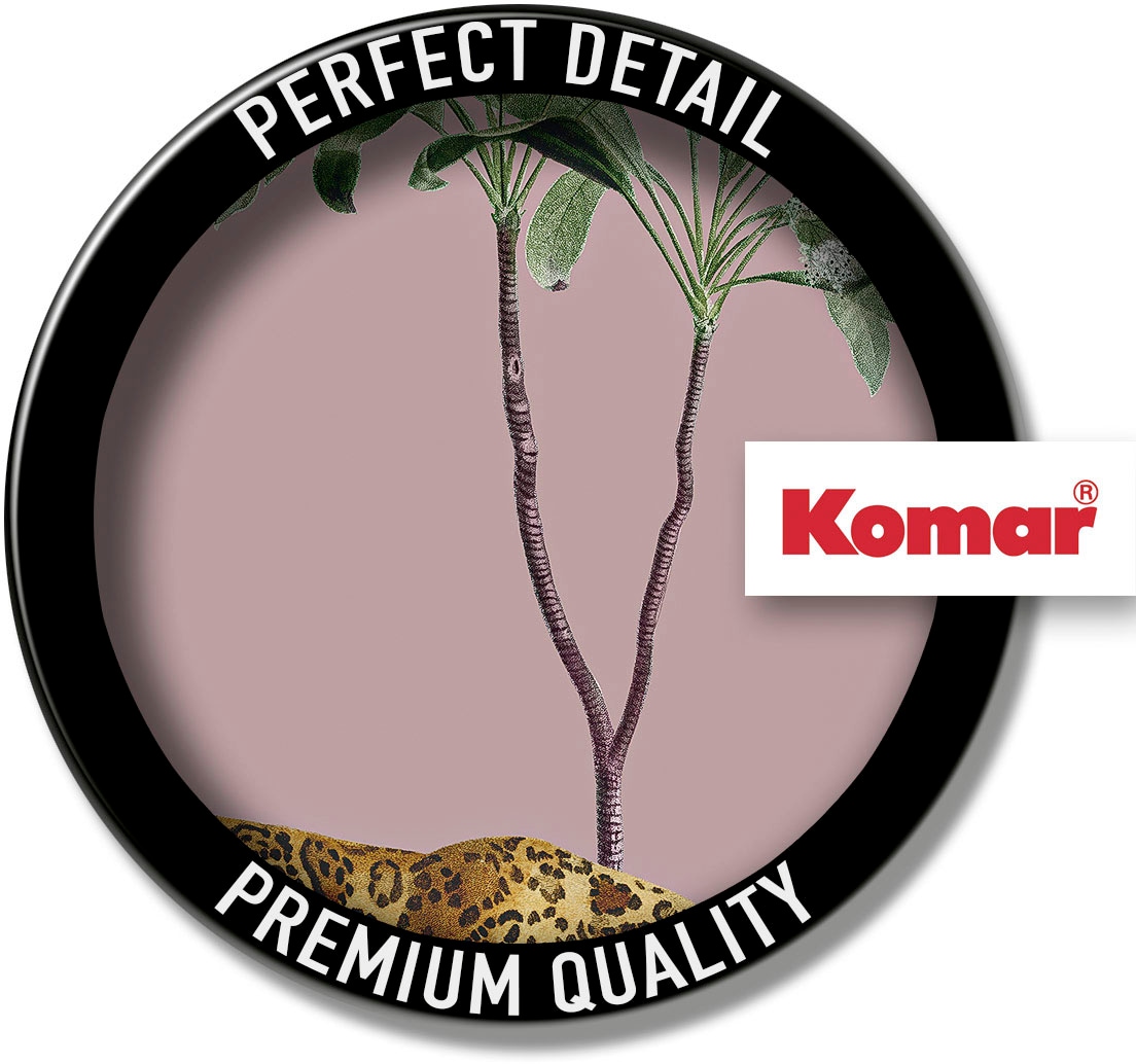 Komar Bild »Botanical Garden Jaguar« Natur 1 Stk. tlg. Wandbild zur Dekoration - ohne Rahmen