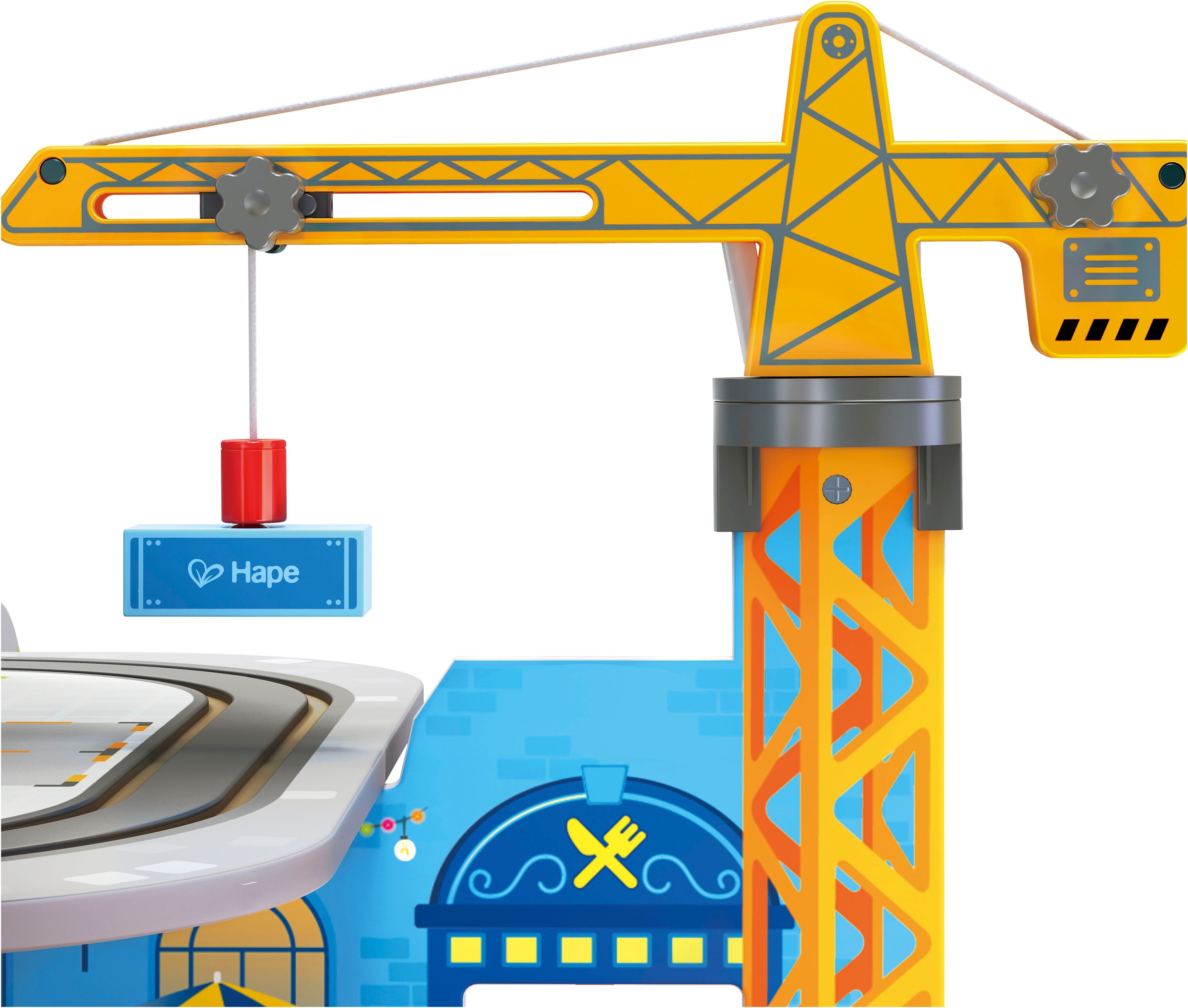 Hape Spielzeug-Eisenbahn »Mega City Eisenbahn«