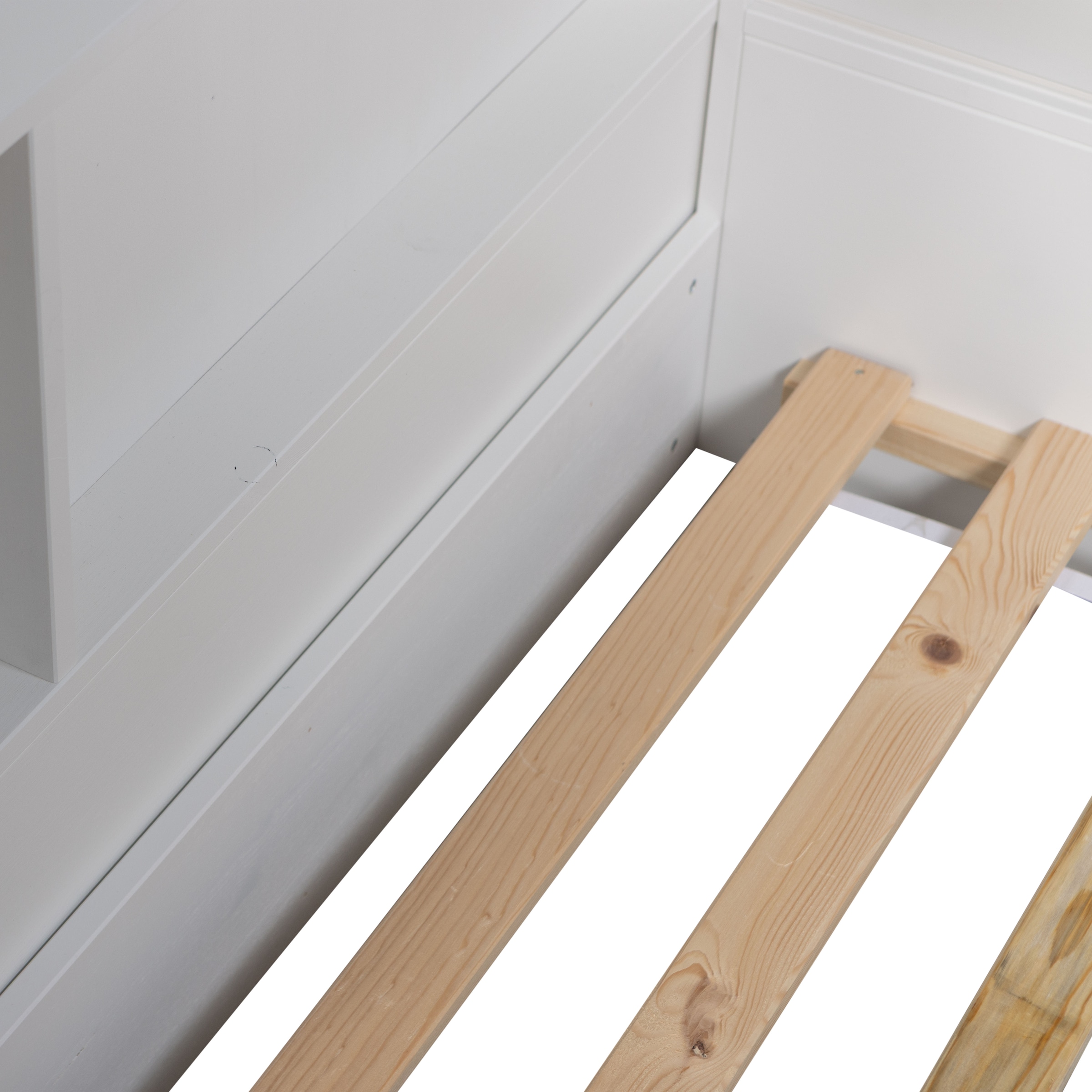 WOOOD Stauraumbett »Carter FSC®-Kiefernholz mit integriertem Stauraum H67 x B207 x T118 cm« Matratzenmass 90x200 cm, Tragkraft 100 kg, Schutzlackierte Oberfläche