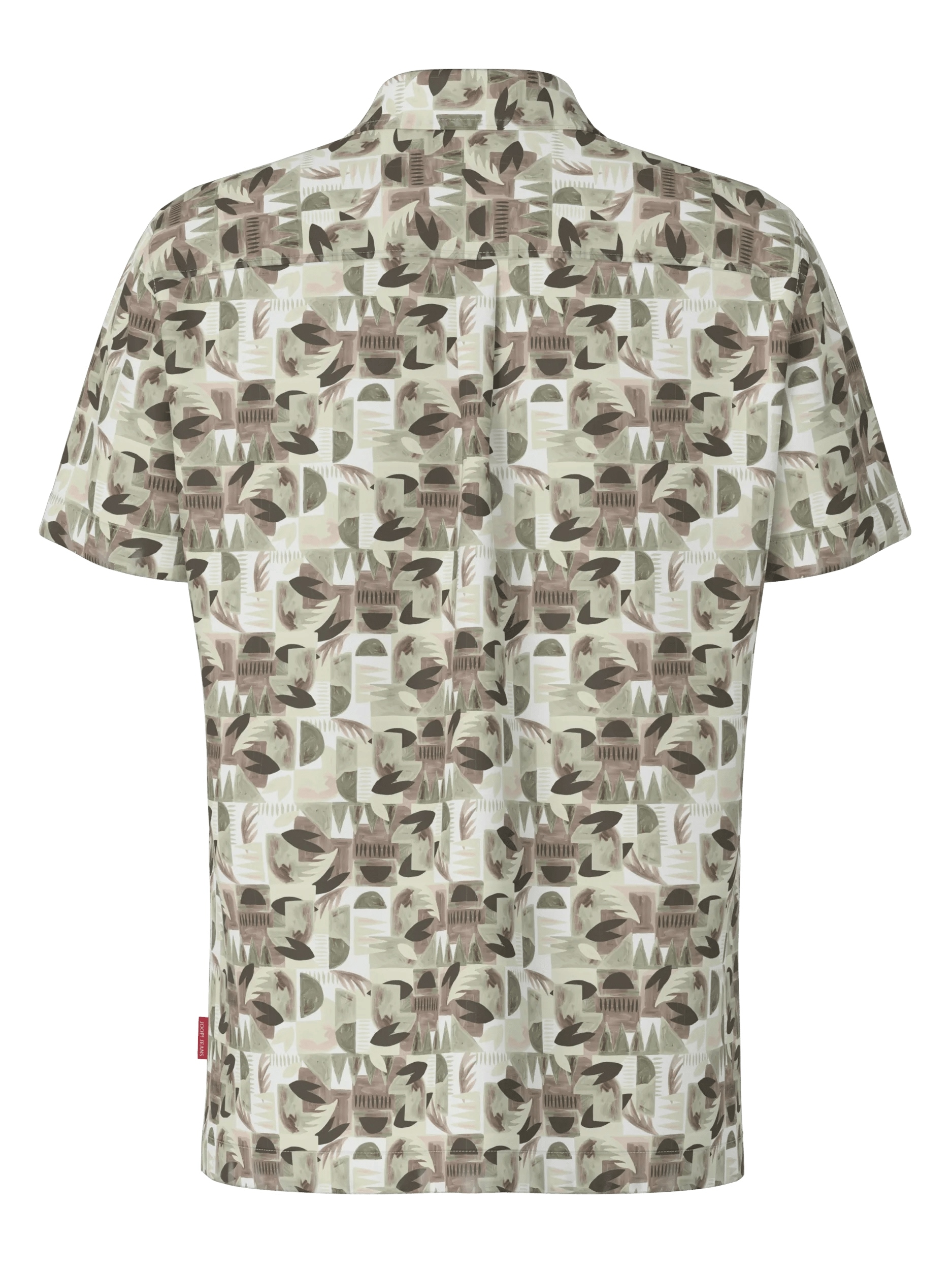 Joop Jeans Chemise à manches courtes »Hanes« avec imprimé intégral, col à revers