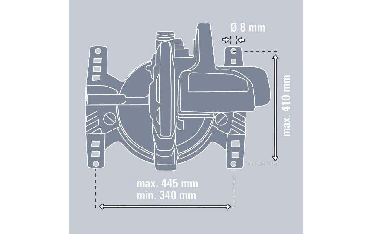 Einhell Werkzeughalter »Untergestell« Passend zu Einhell Home und Expert Kapp-Gehrungssägen