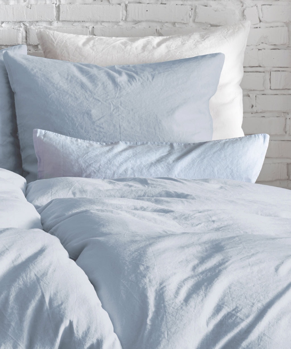 fleuresse Linge de lit »Provence in Gr. 135x200, 155x220 oder 200x200 cm« 2 cuis Toile mixte, 50% coton, 50% lin, tailles 135x200, 155x220, 200x200cm