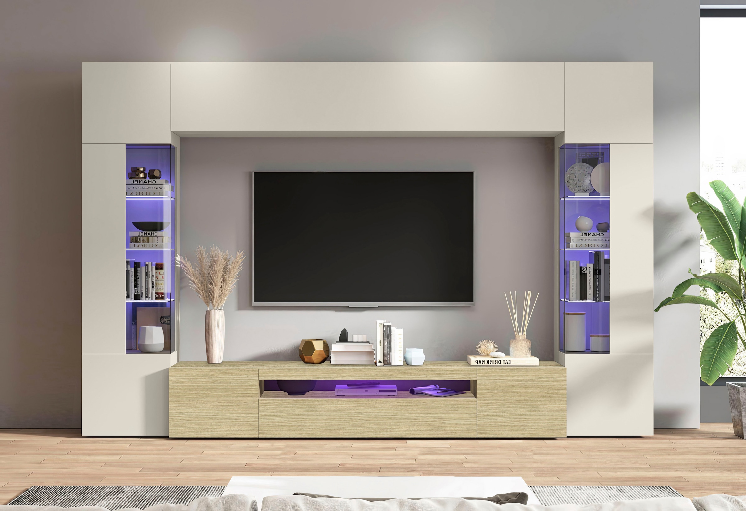 GOODproduct Meuble mural »New Egypt« Breite 290cm, 4 cuis tlg.