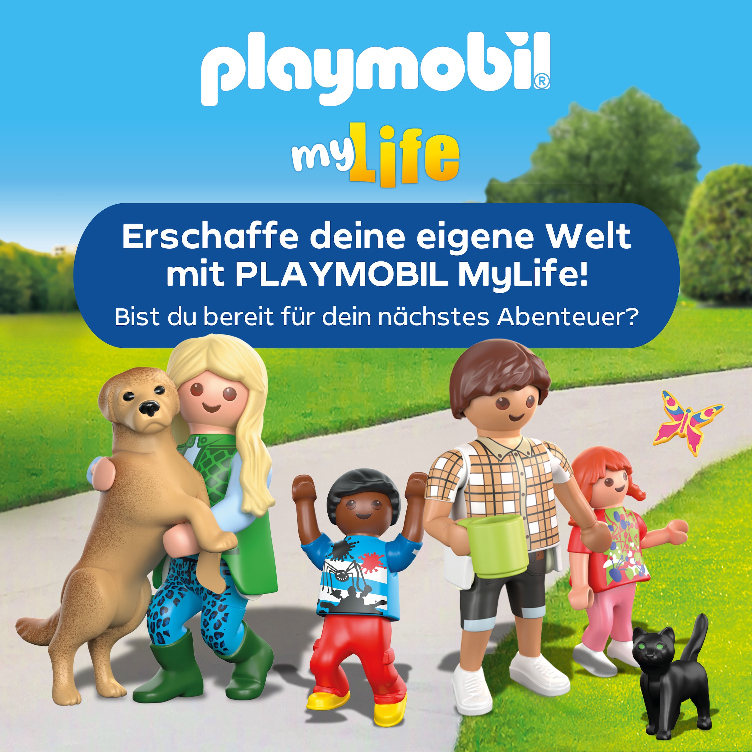 Playmobil® Konstruktions-Spielset »Asiatischer Garten mit Pandafütterung (71762), Playmobil My Life« Made in Europe