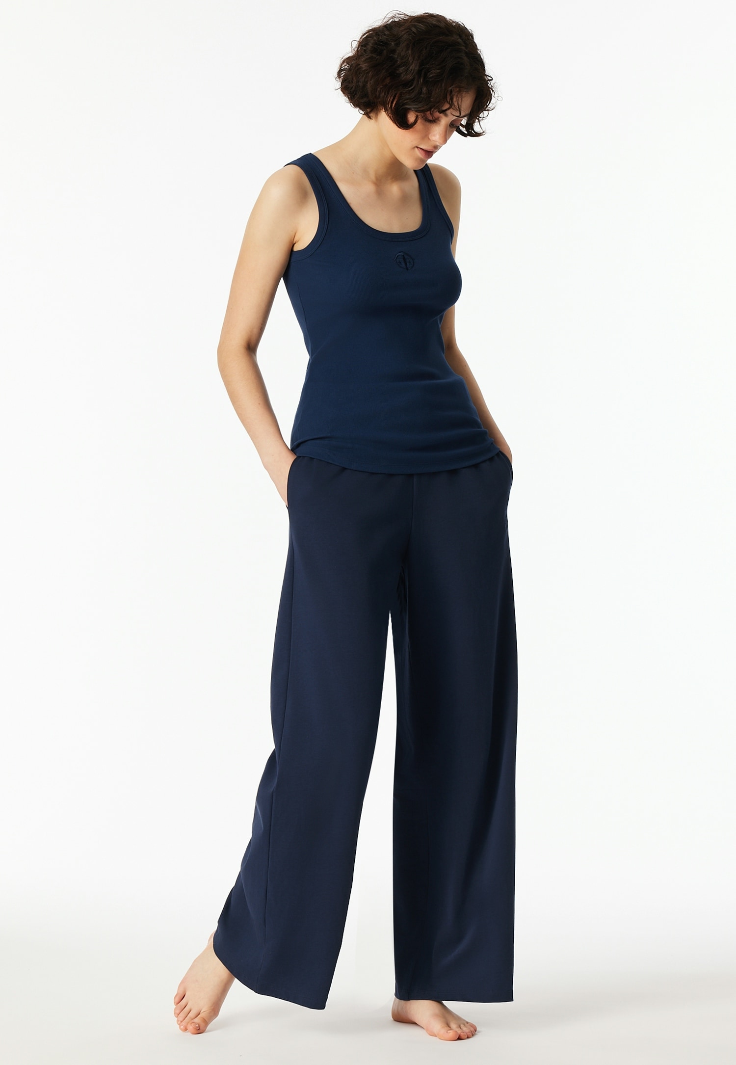 Schiesser Sous-chemise »Schiesser 150 Years« tiefer Rundhalsausschnitt, Doppelripp, Baumwollmischung