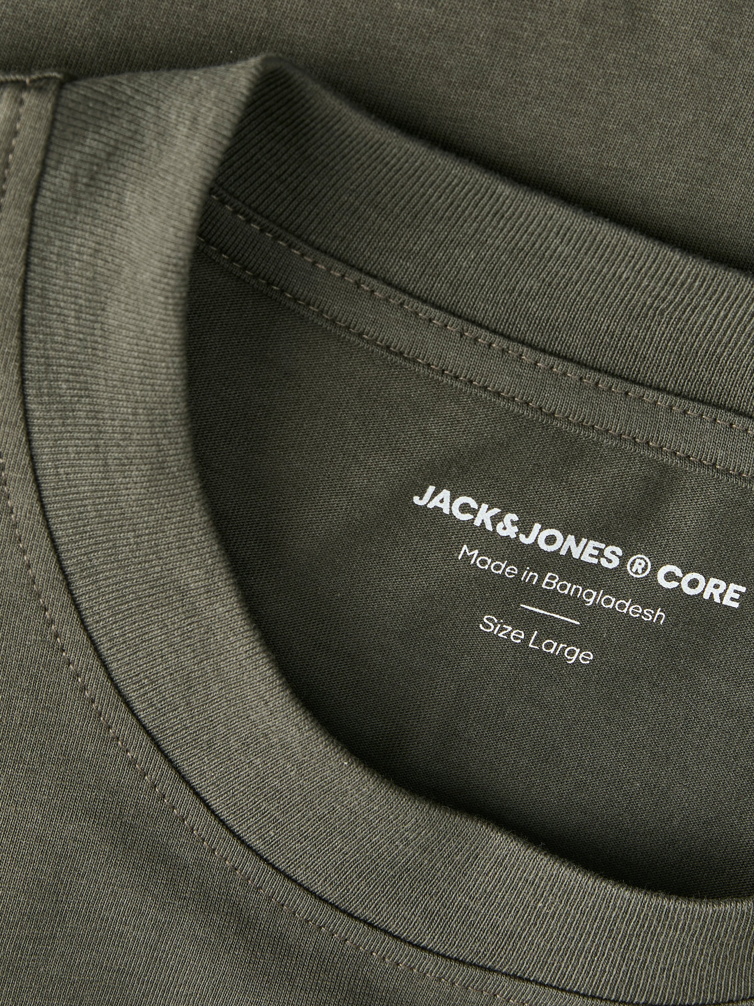 Jack & Jones T-Shirt »JCOECHO GRAPHIC BACK PRINT SS TEE CN FST« Baumwolle, regular fit