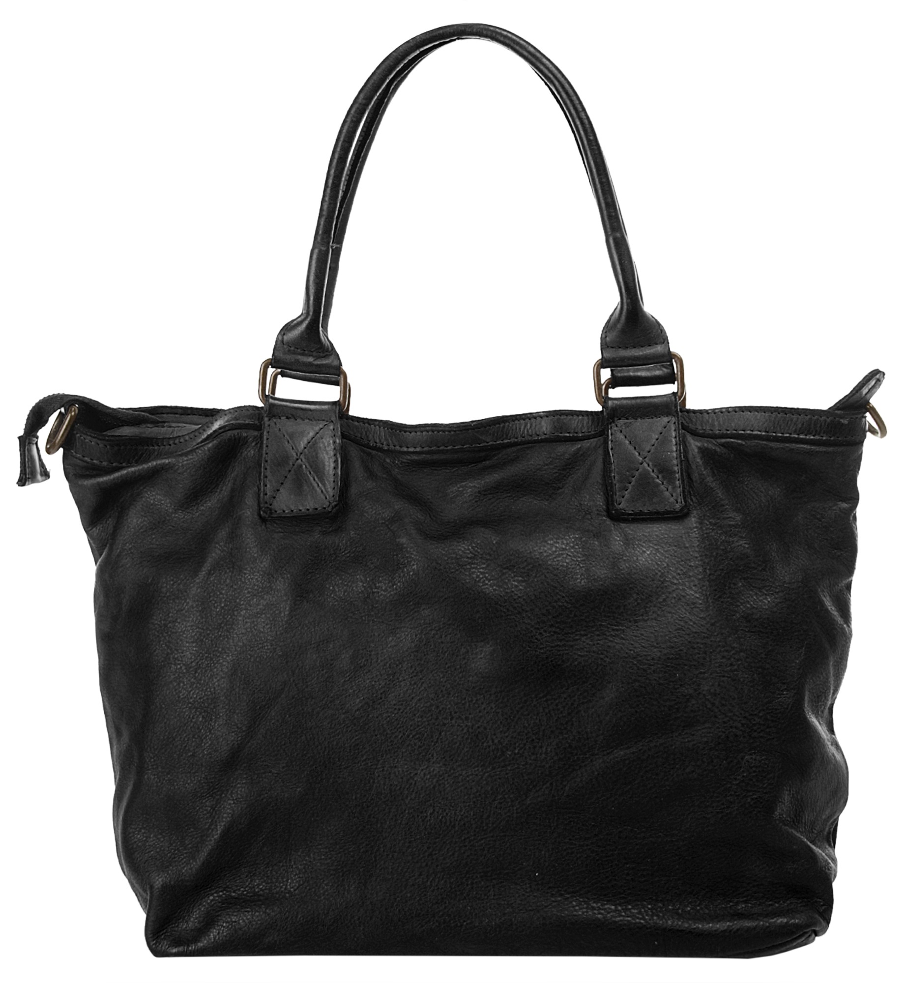 Samantha Look Shopper echt Leder, Made in Italy