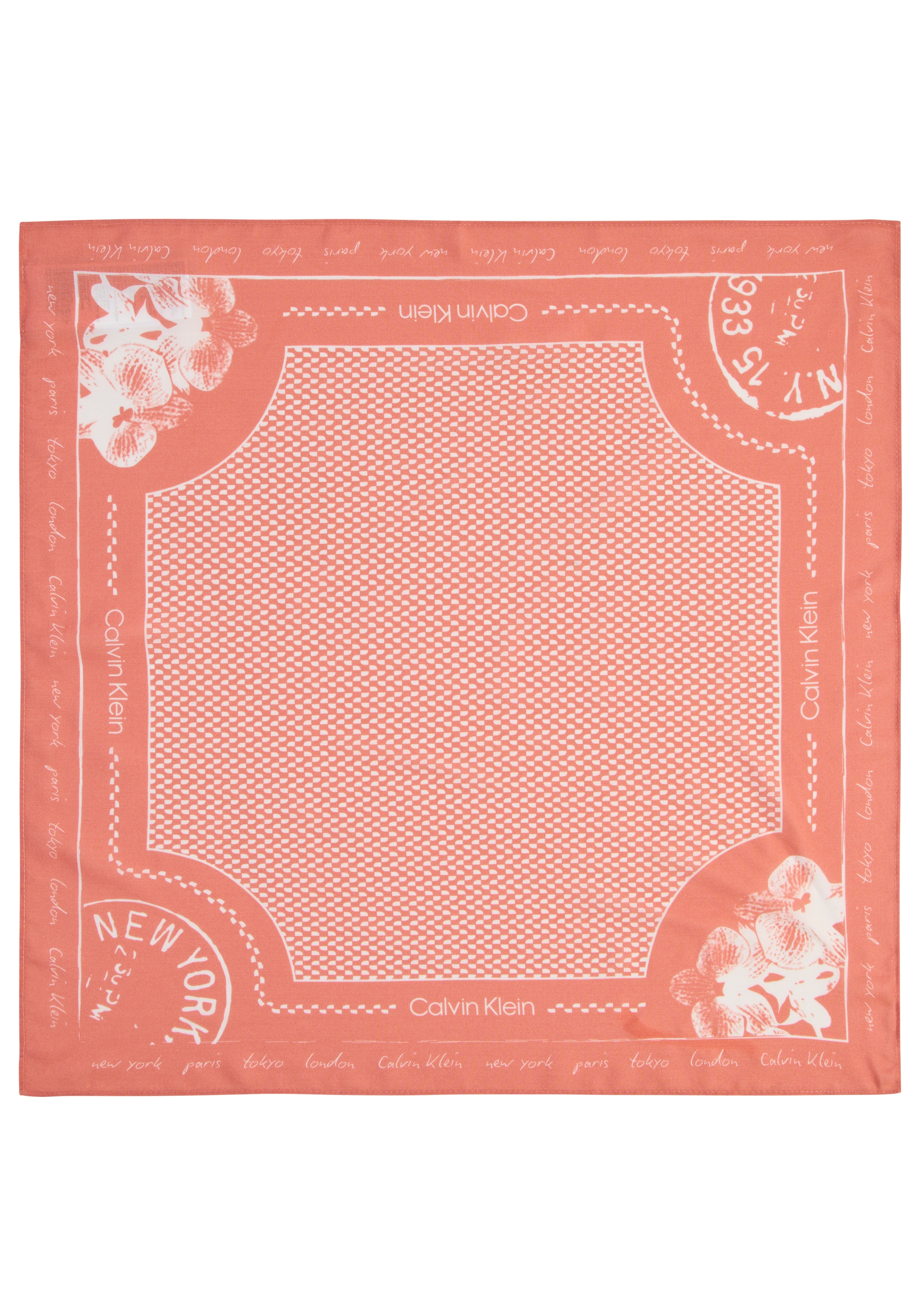 Calvin Klein Bandana »GRAPHIC PRINT BANDANA« Onesize mit Muster