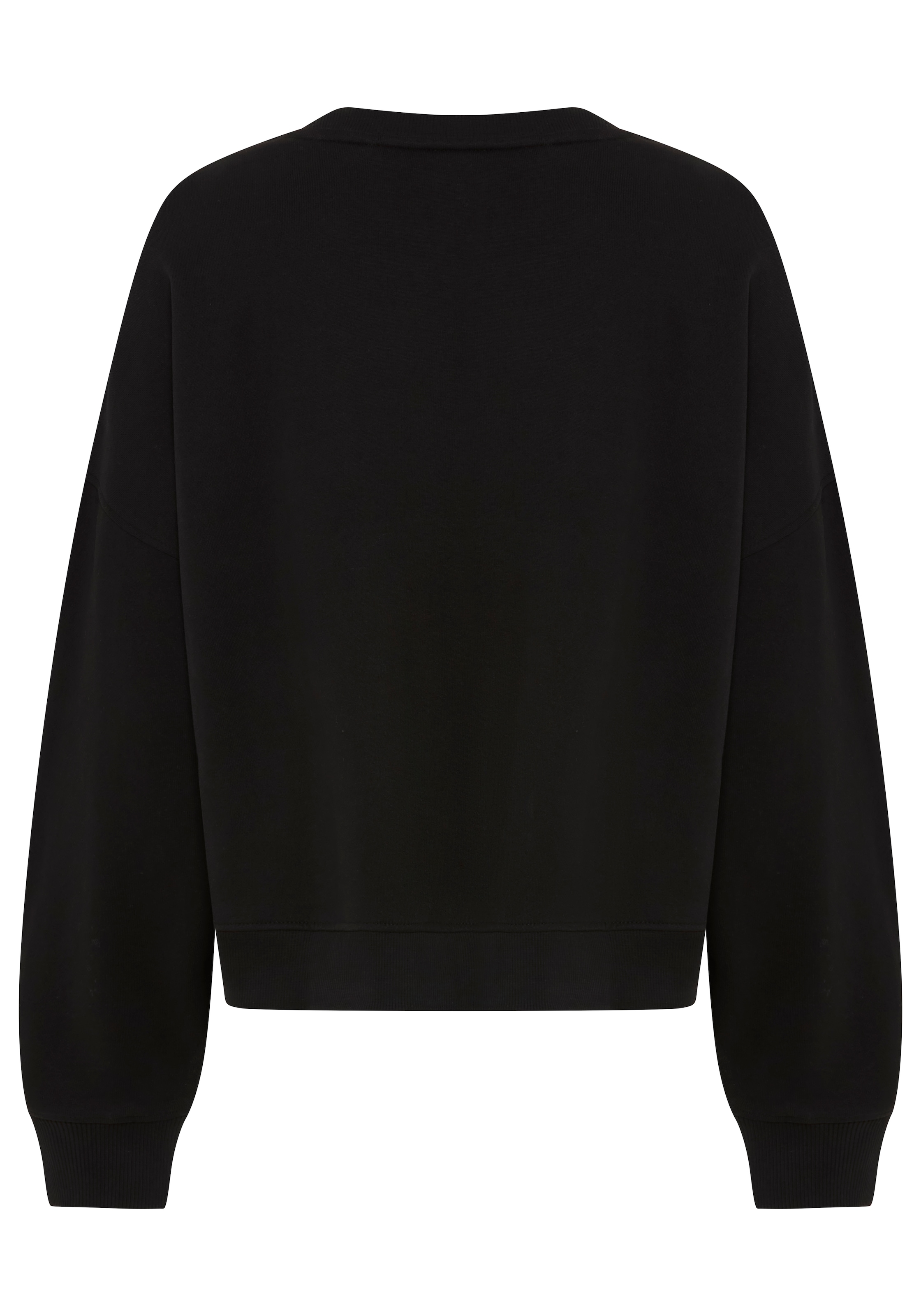 BOSS ORANGE Sweat-shirt »Ever Premium Damenmode«, en coupe oversize, avec broderie
