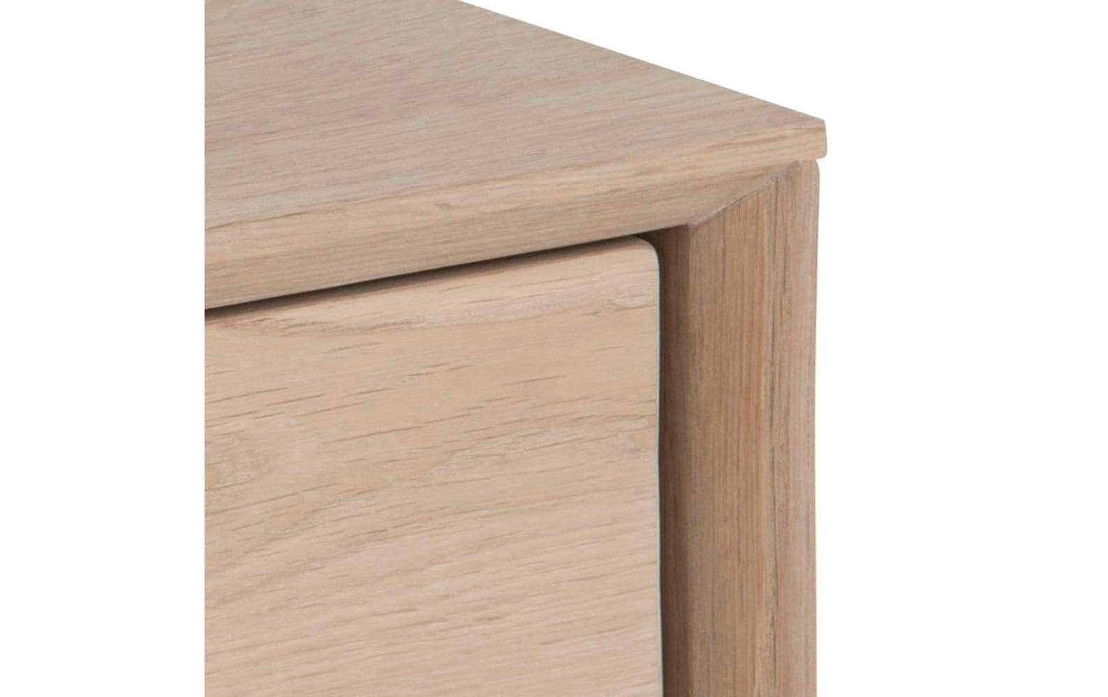 AC Design Nachttisch »Century Nachtkommode« Nachtschrank, Eiche Furnier, Schublade, Wandbefestigung