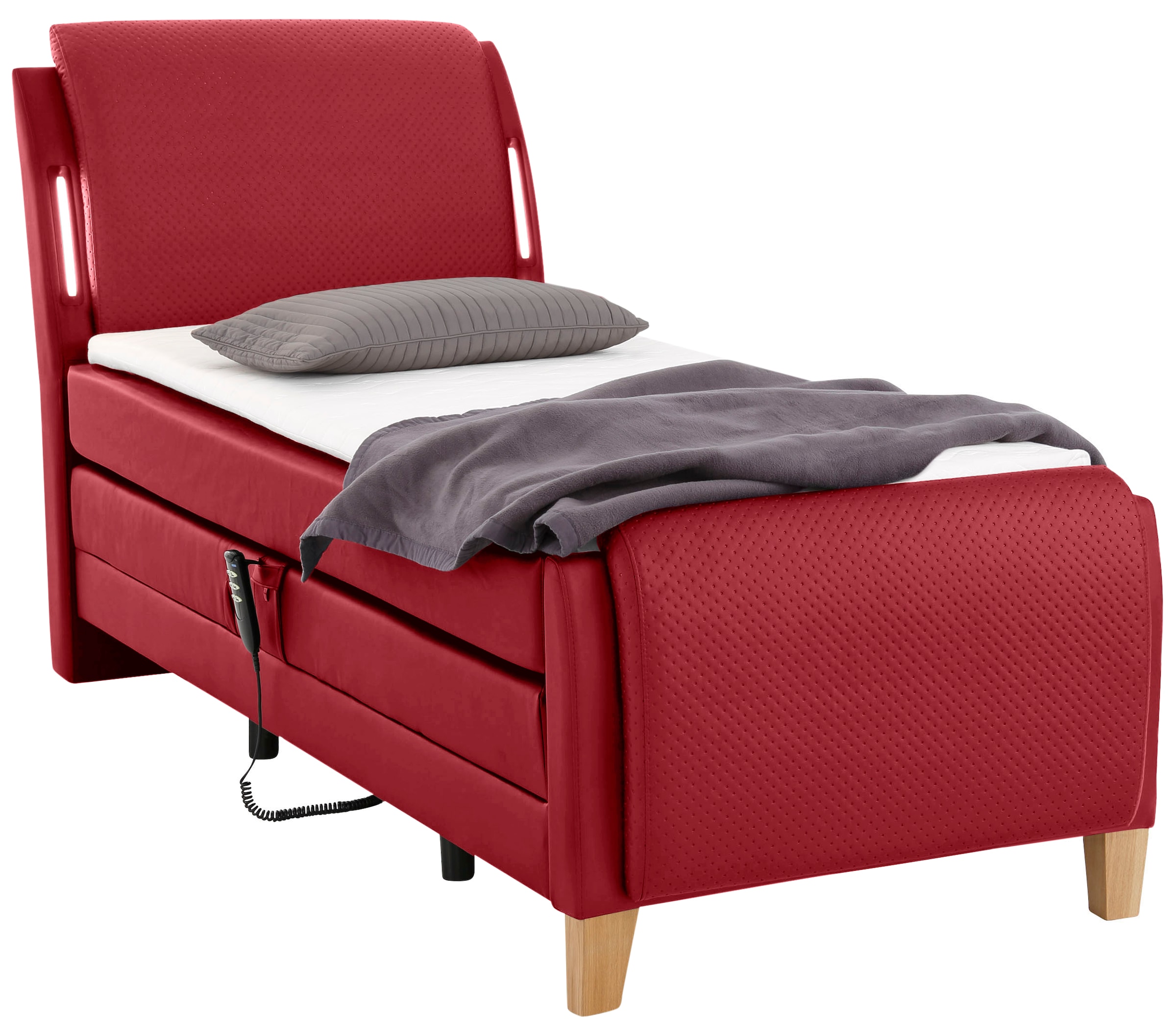 Home affaire Boxspringbett »Messina2« Liegekomfort elektrisch Verstellbar