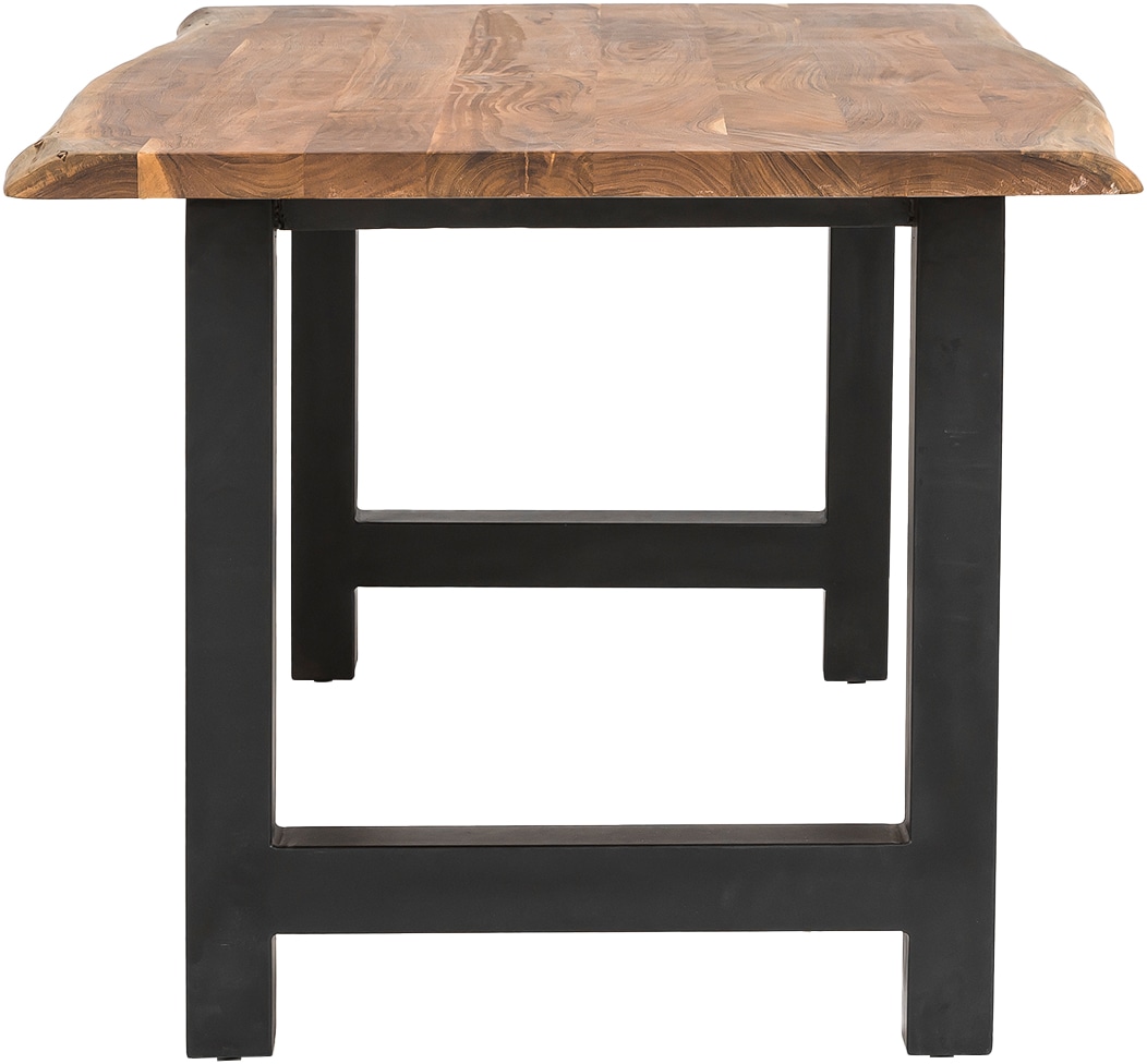 SalesFever Essgruppe »Elegante Essgruppe für stilvolles Speisen« Set, 5 Stk. tlg. Massivholz geölt und zweifach gewachst