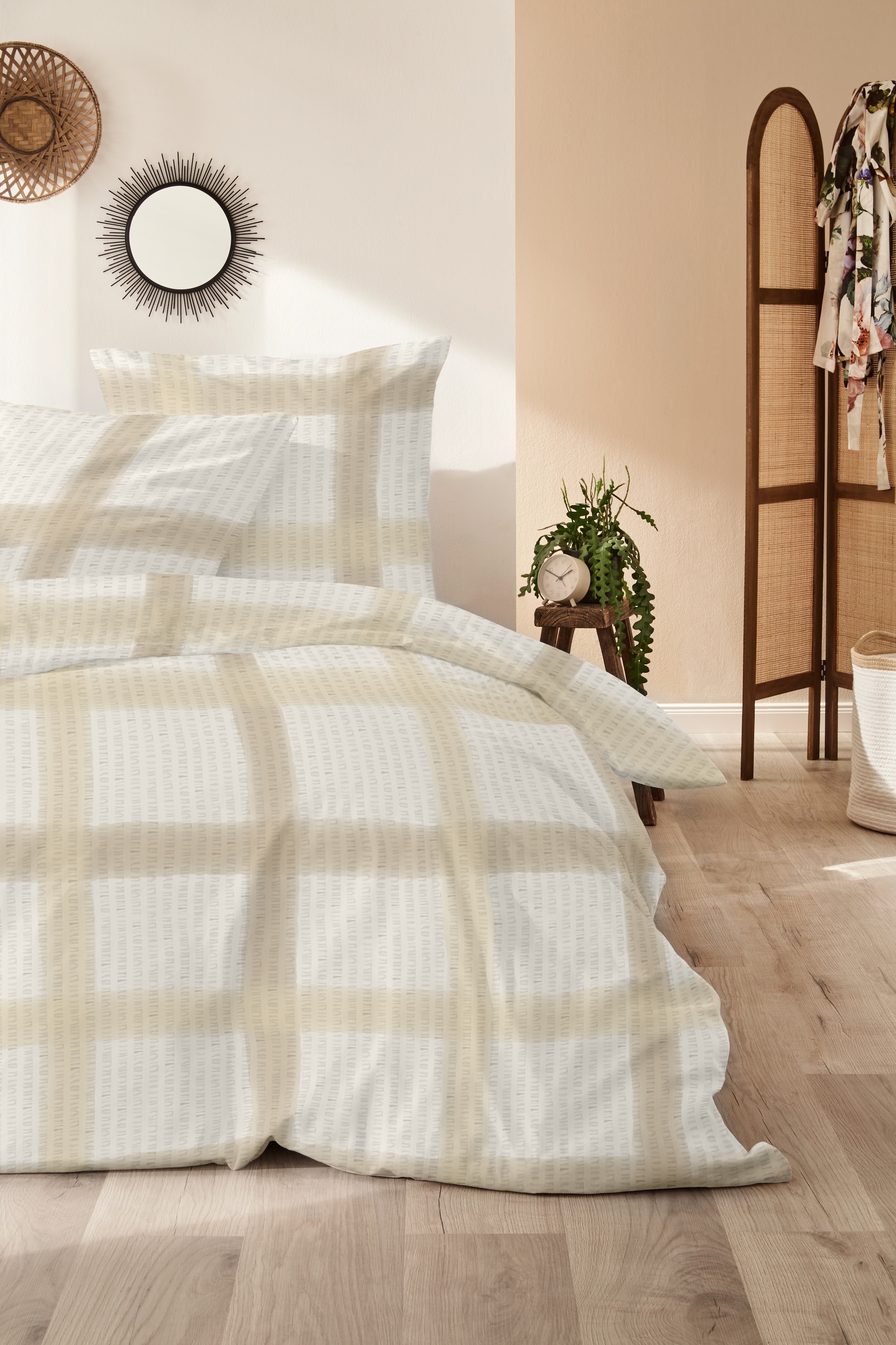 Primera Linge de lit »Soft-Seersucker-Bettwäsche Raster« 2