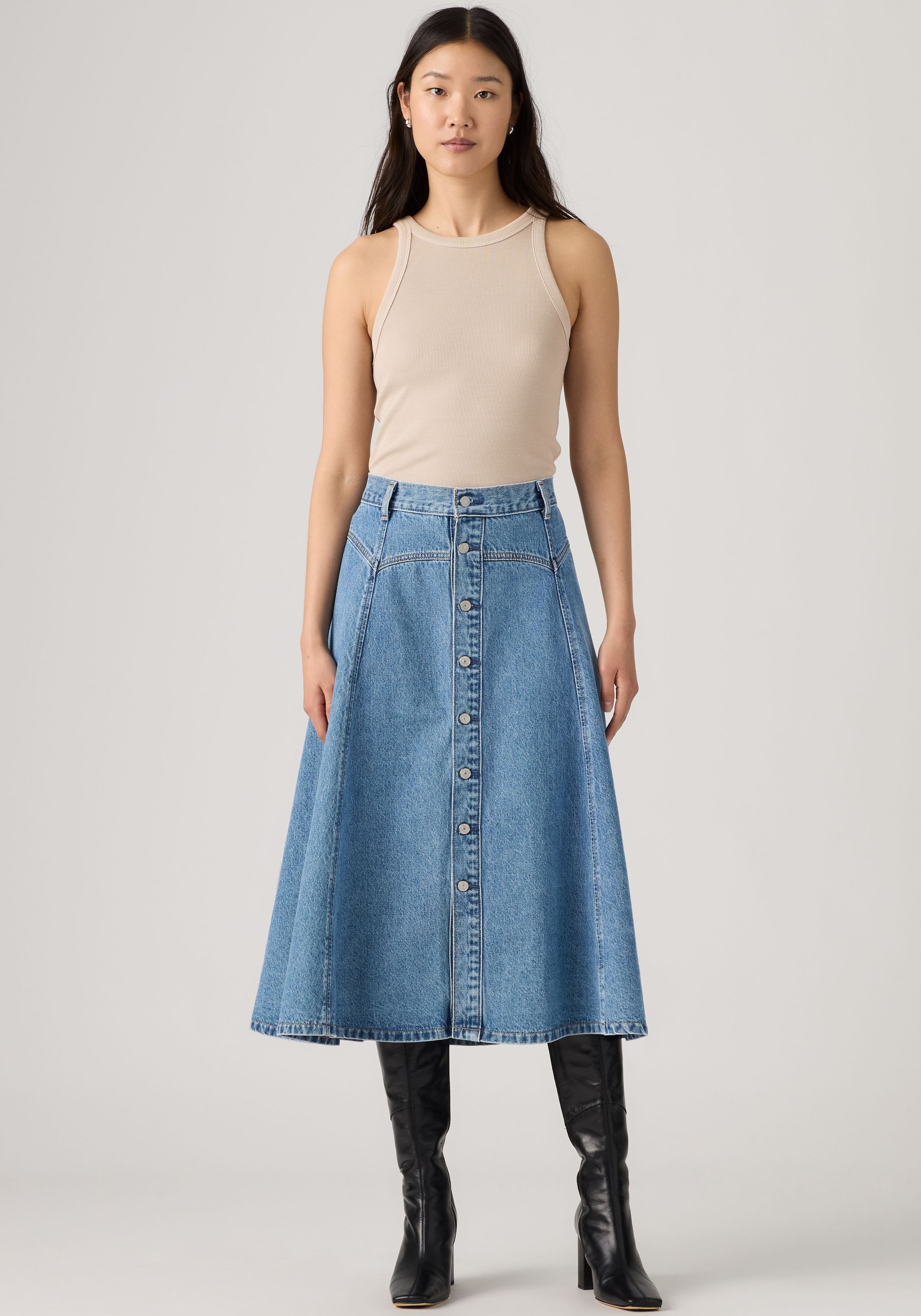 Levi's® Jupe en jean »YOKED WESTERN SKIRT«