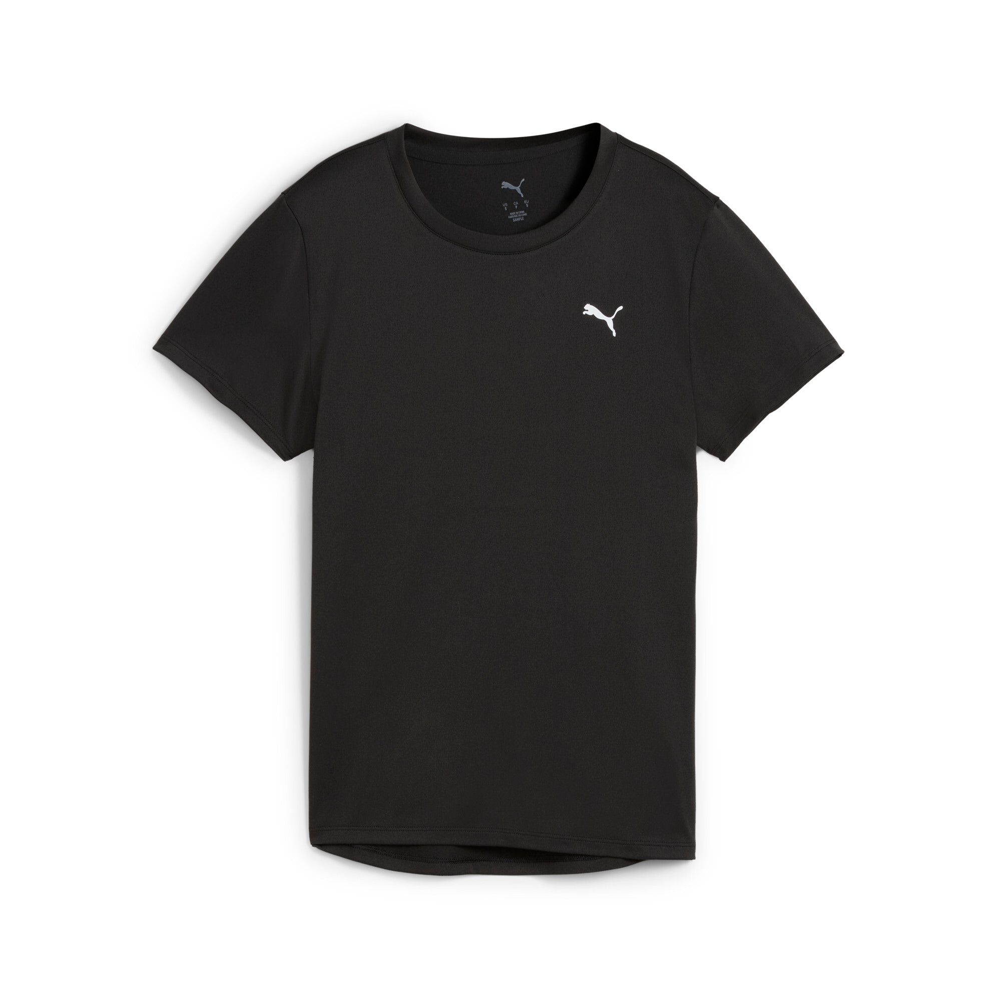 PUMA Trainingsshirt »W TAD ESSENTIAL CREW TEE« Regular Fit, Kurzarm, mit seitlichen Schlitzen