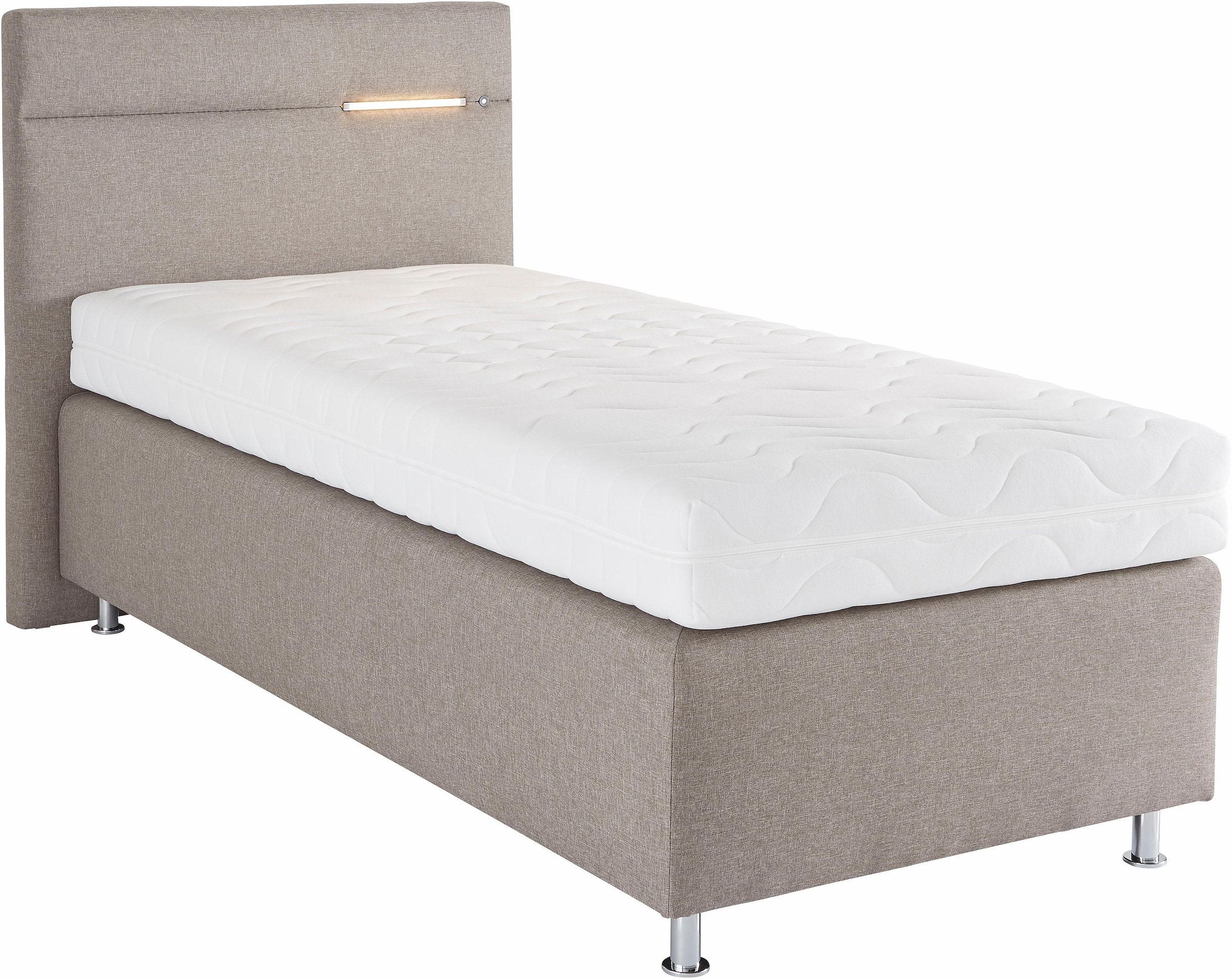 Westfalia Schlafkomfort Lit boxspring wahlweise mit LED-Beleuchtung