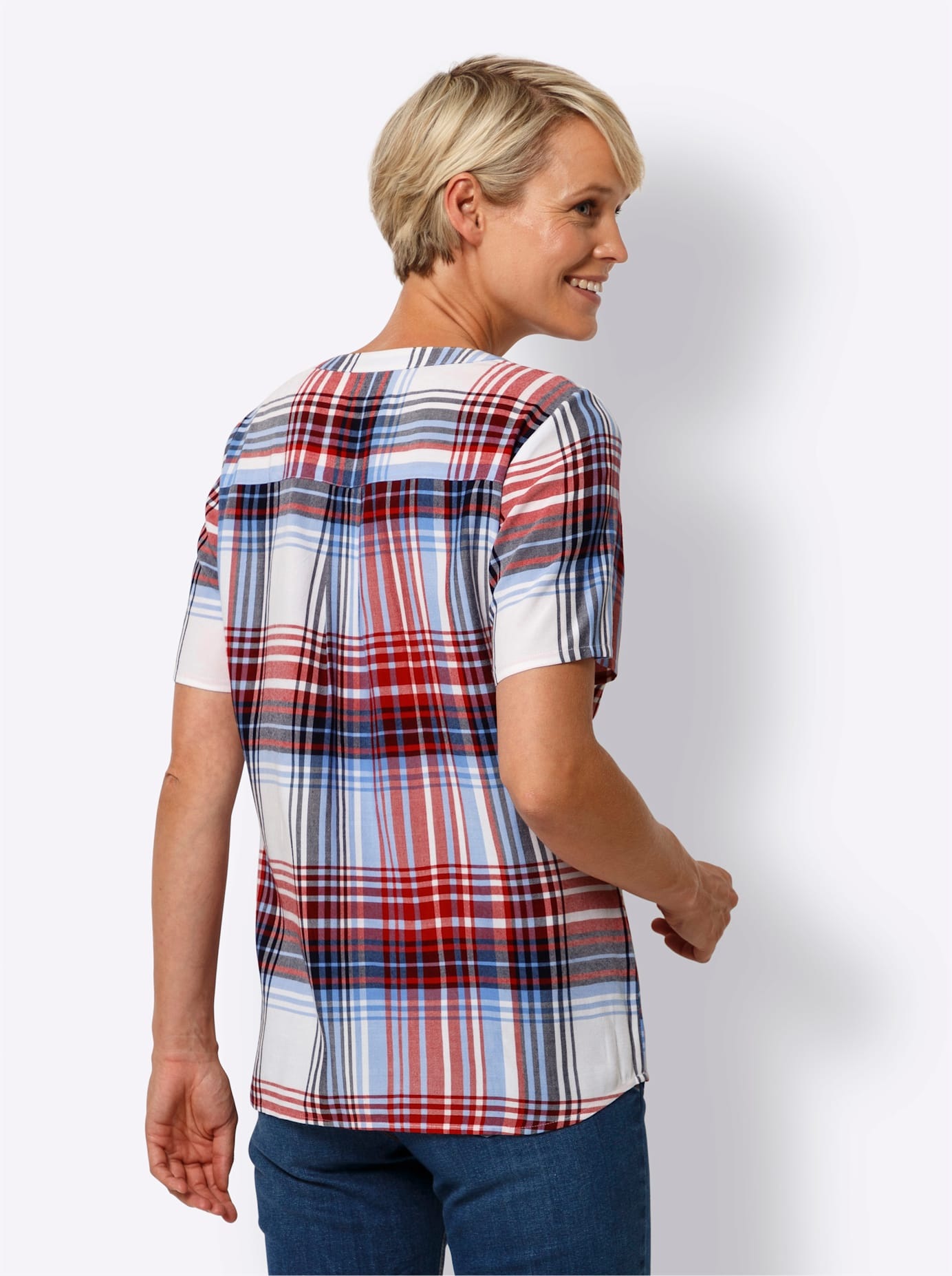 Classic Basics Blouse à carreaux