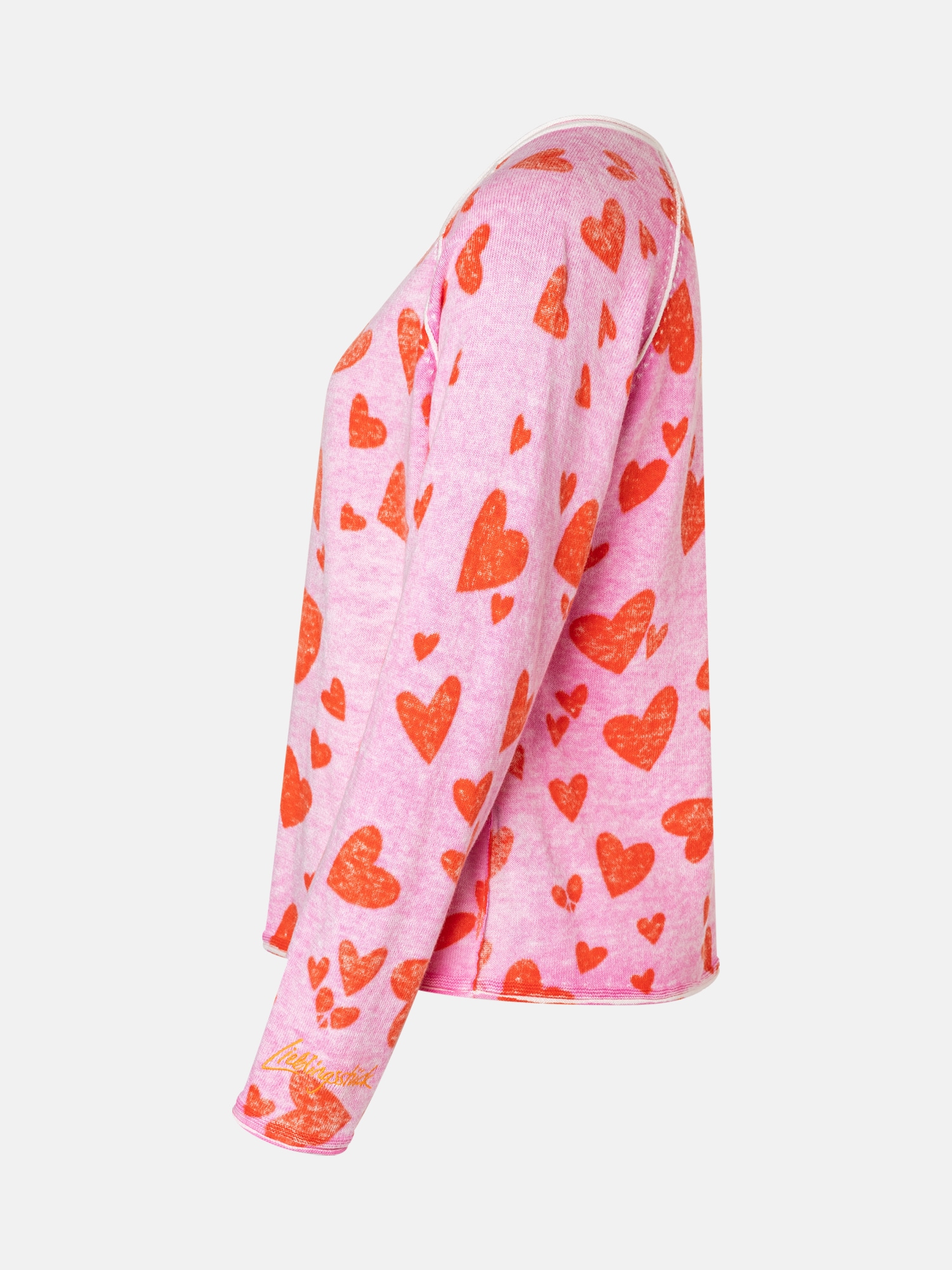 Lieblingsstück Strickpullover »LiloL« gemustert, Rundhalsausschnitt