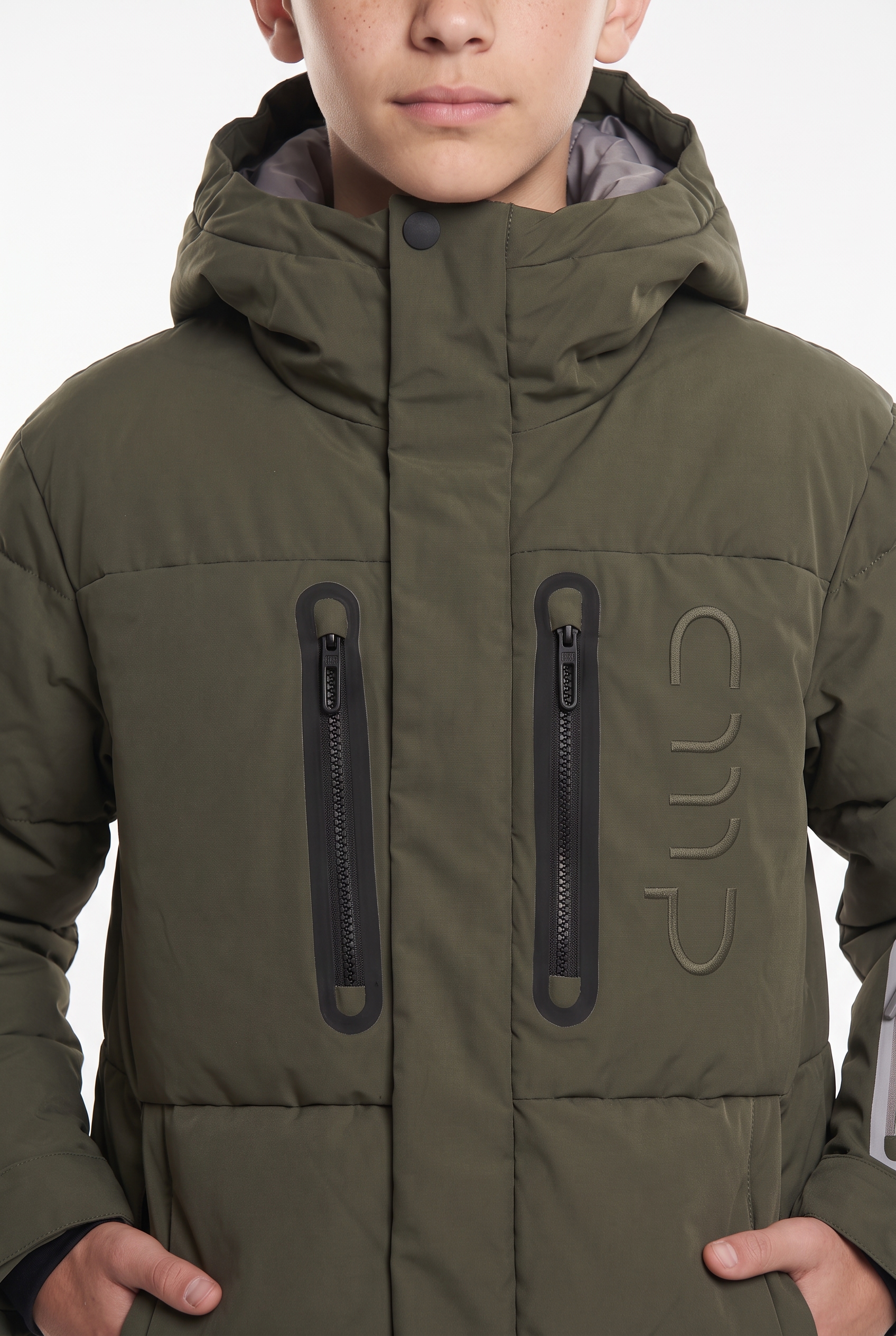 CMP Veste fonctionnelle »KID JACKET FIX HOOD« avec capuche für Kinder, mit Kapuze, aus Polyester, auch in grossen Grössen