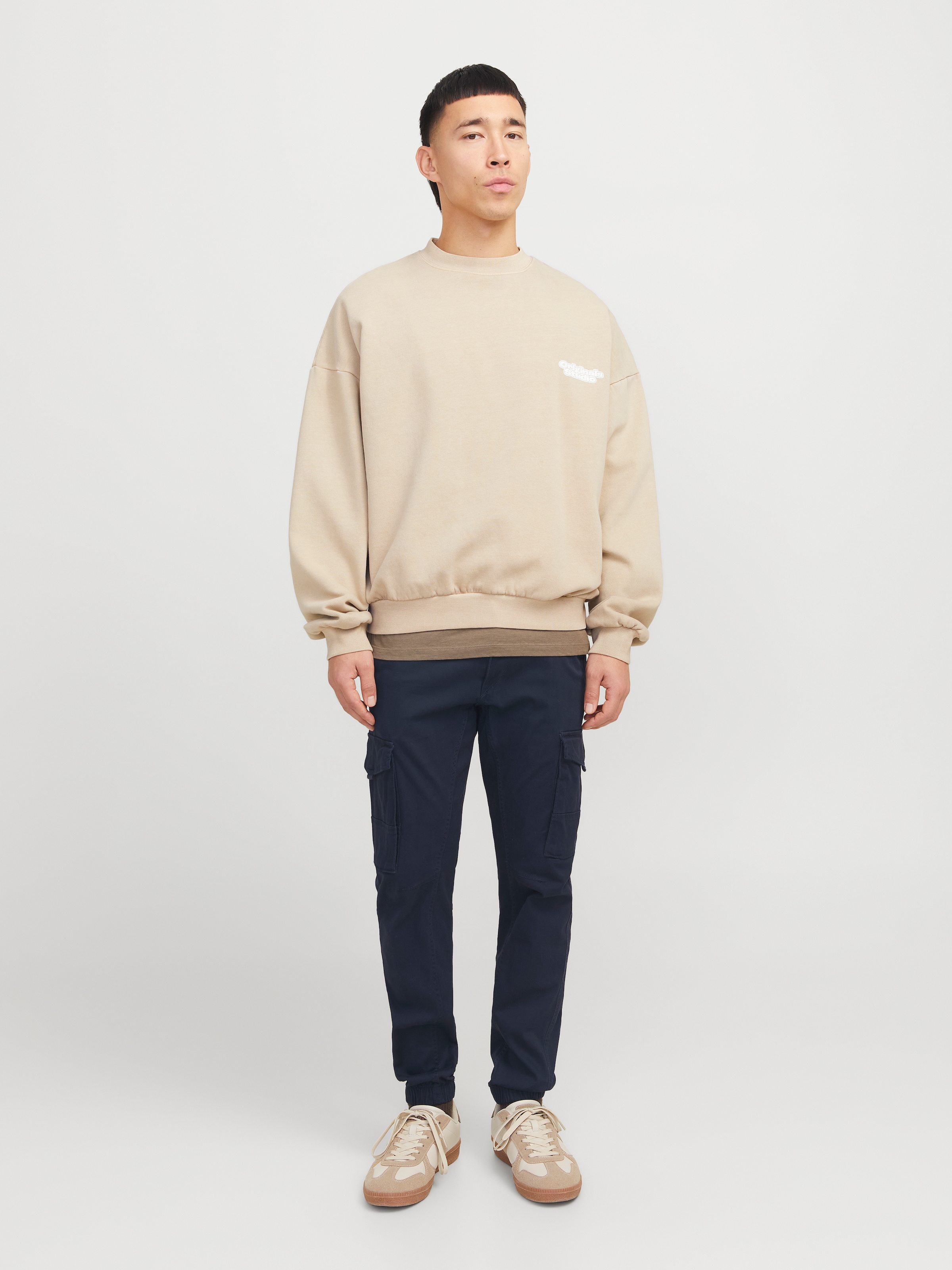 Jack & Jones Cargohose »PAUL FLAKE«  Baumwollmischung, regular fit