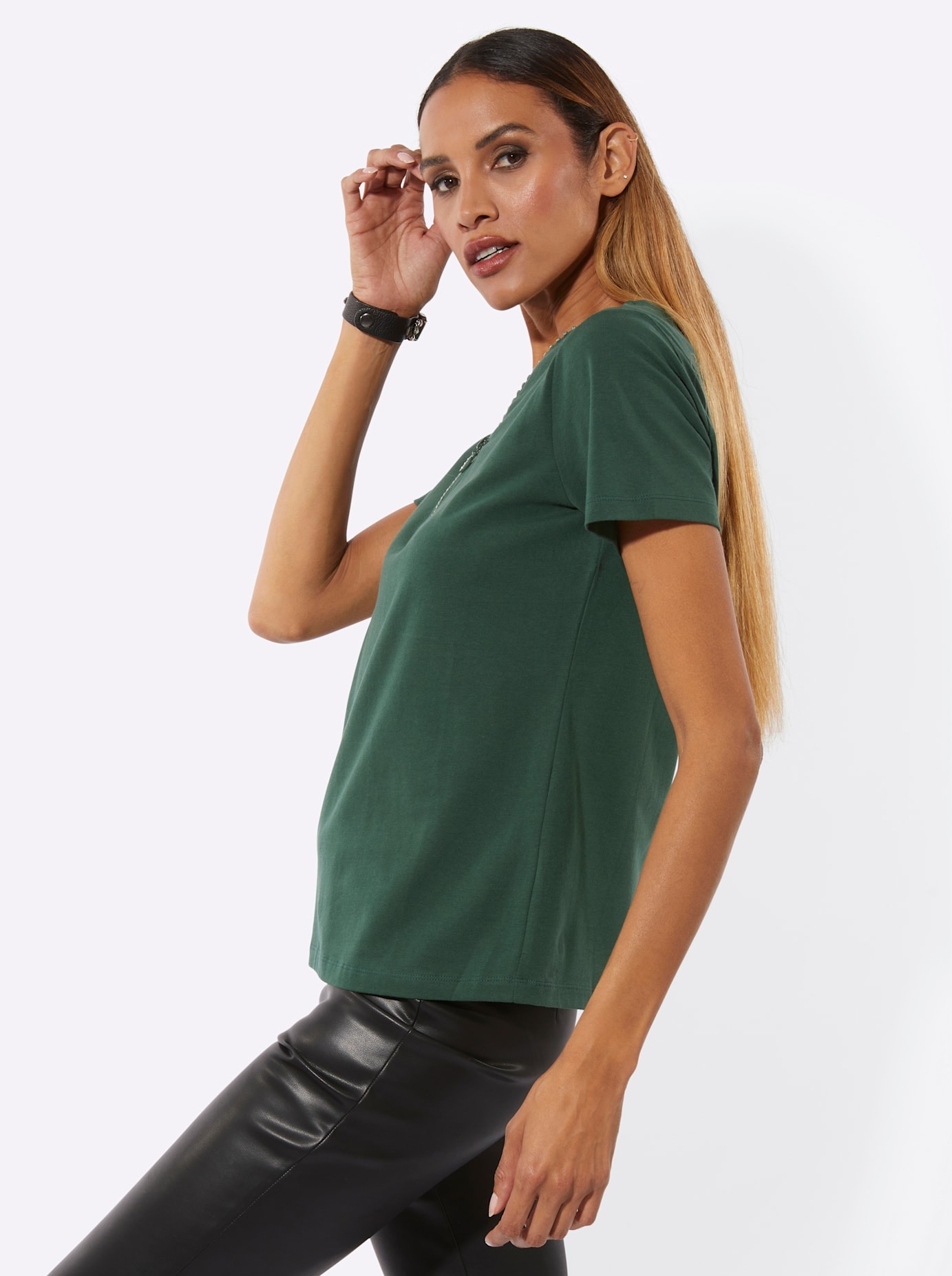 creation L V-Shirt »Kurzarm-Shirt« 1 tlg.