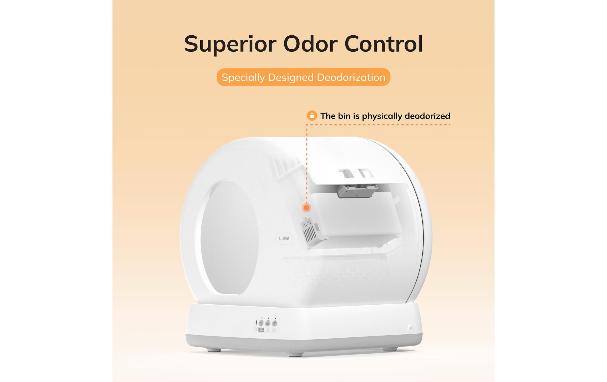   Katzentoilette »UBPet C10 53 x 52 x 55 cm«