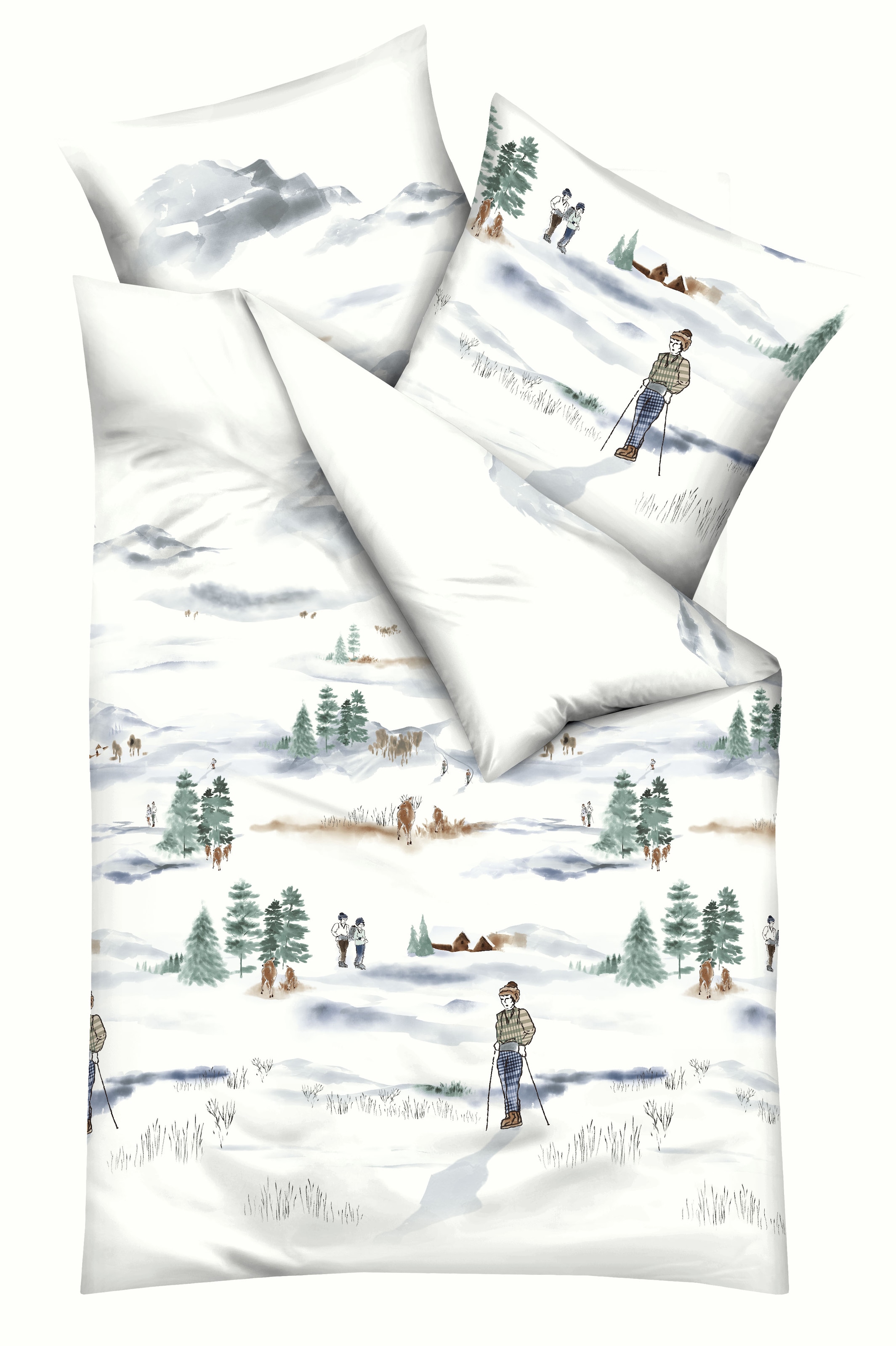 Kaeppel Linge de lit »Frozen Winter« 2 cuis