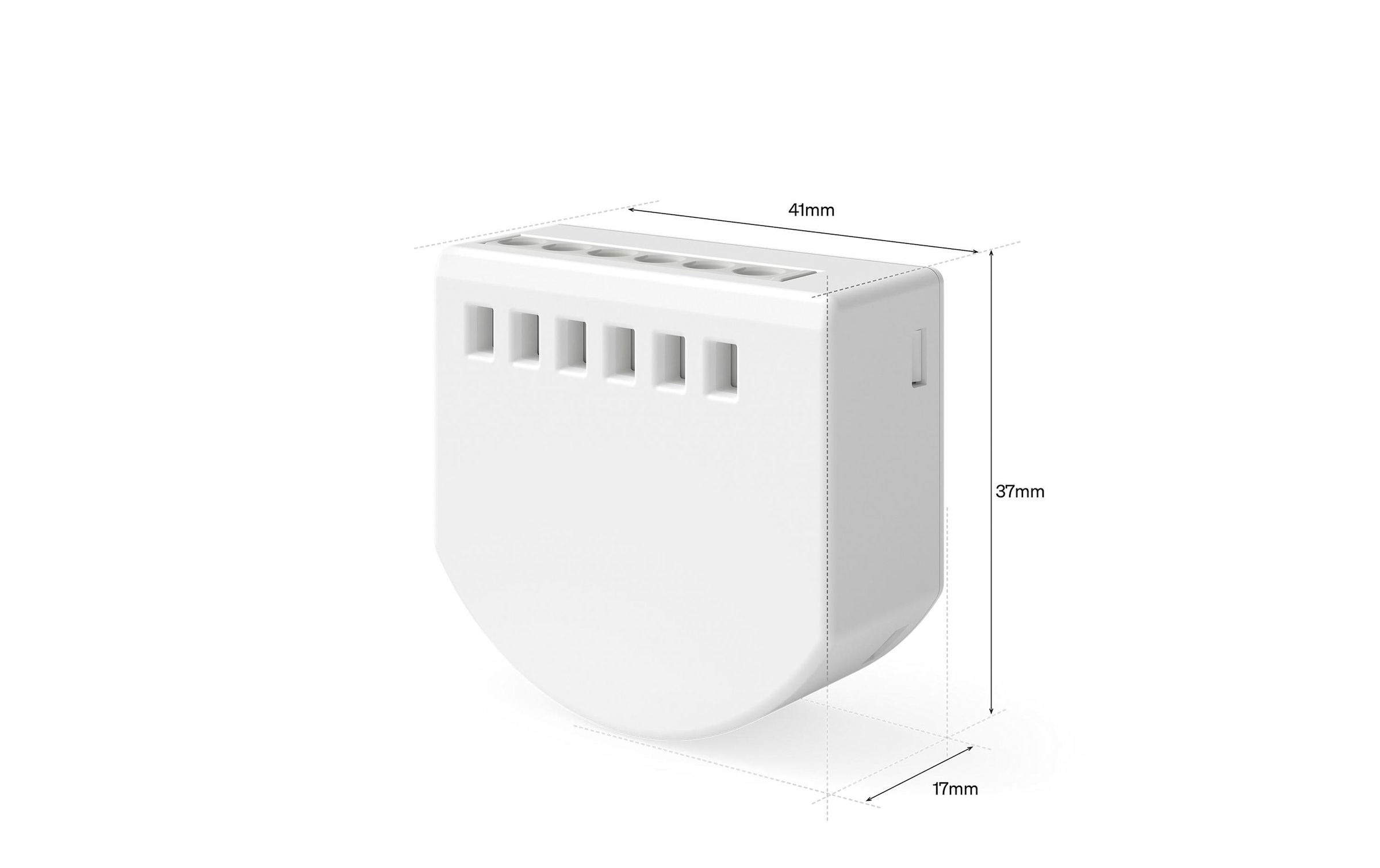 Philips Hue Smart-Home-Steuerelement »Wandschaltermodul, für nicht smarte Lampen (Ein/Aus), Netzbetrieb« 2 Kanal/2C (6A / 400W LED / 1.380W Halogen), App‑ & Sprachsteuerung