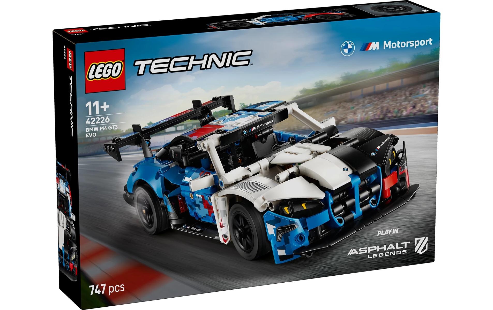 LEGO® Konstruktionsspielsteine »BMW M4 GT3 EVO Rennwagen (42226), LEGO Technic«