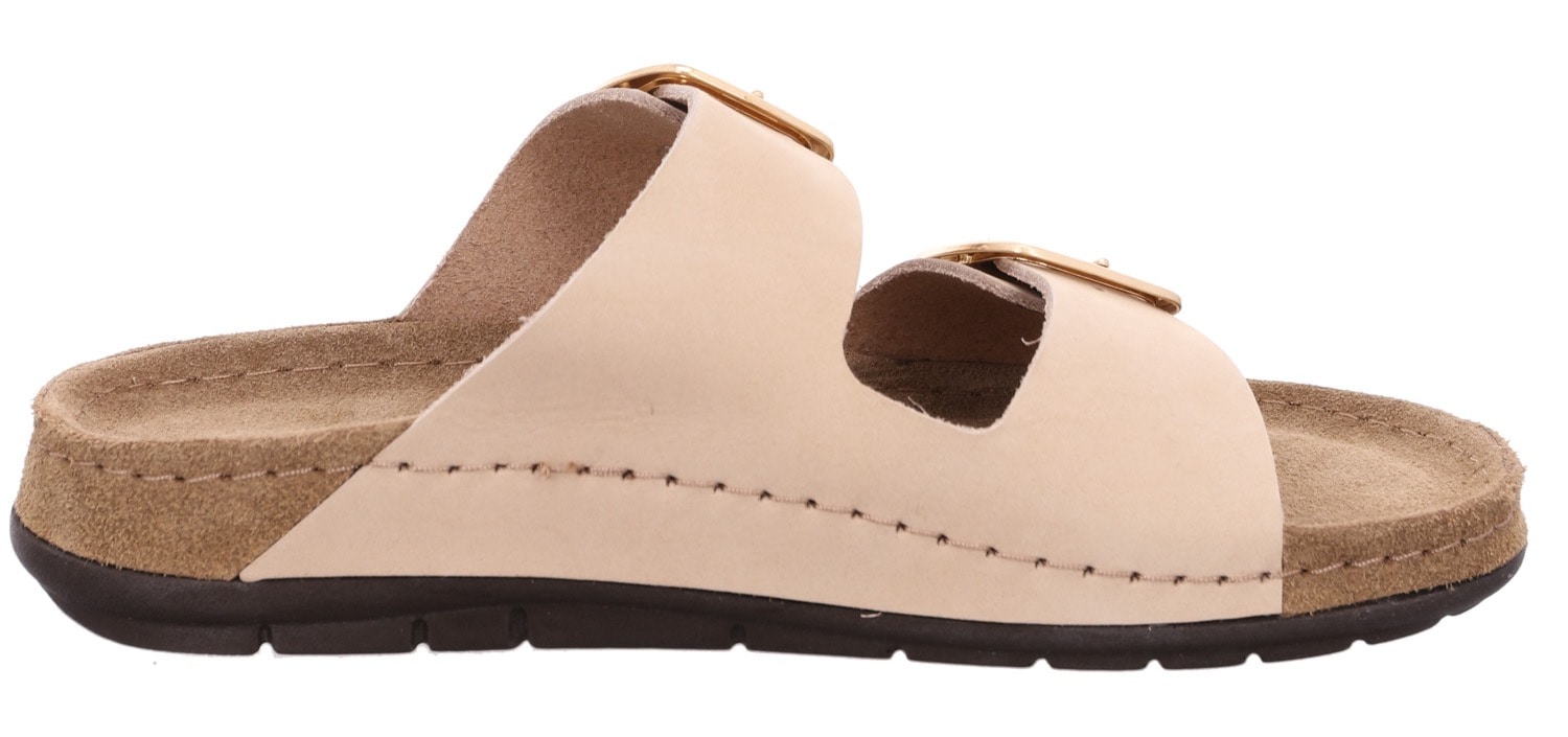 Rohde Pantolette »EASYS N°42«  Sommerschuh, Schlappen mit Softfussbett und Keilabsatz