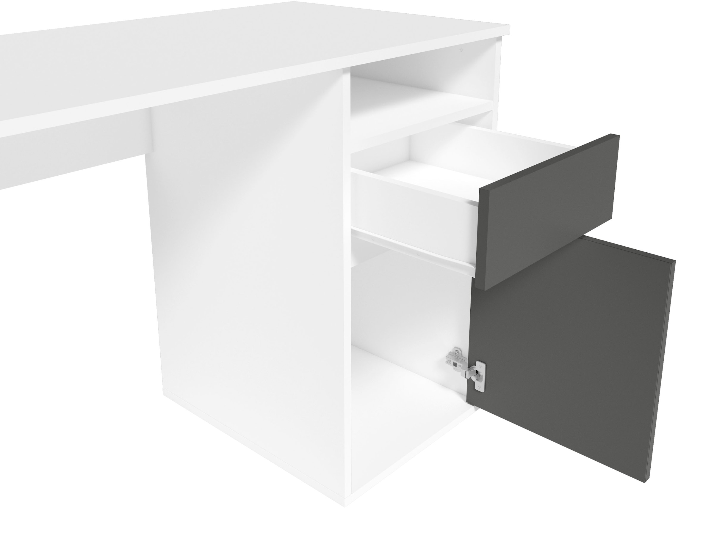 Home affaire Bureau »Tinsley« mit Schublade, und Tür, Breite 120 x53 cm