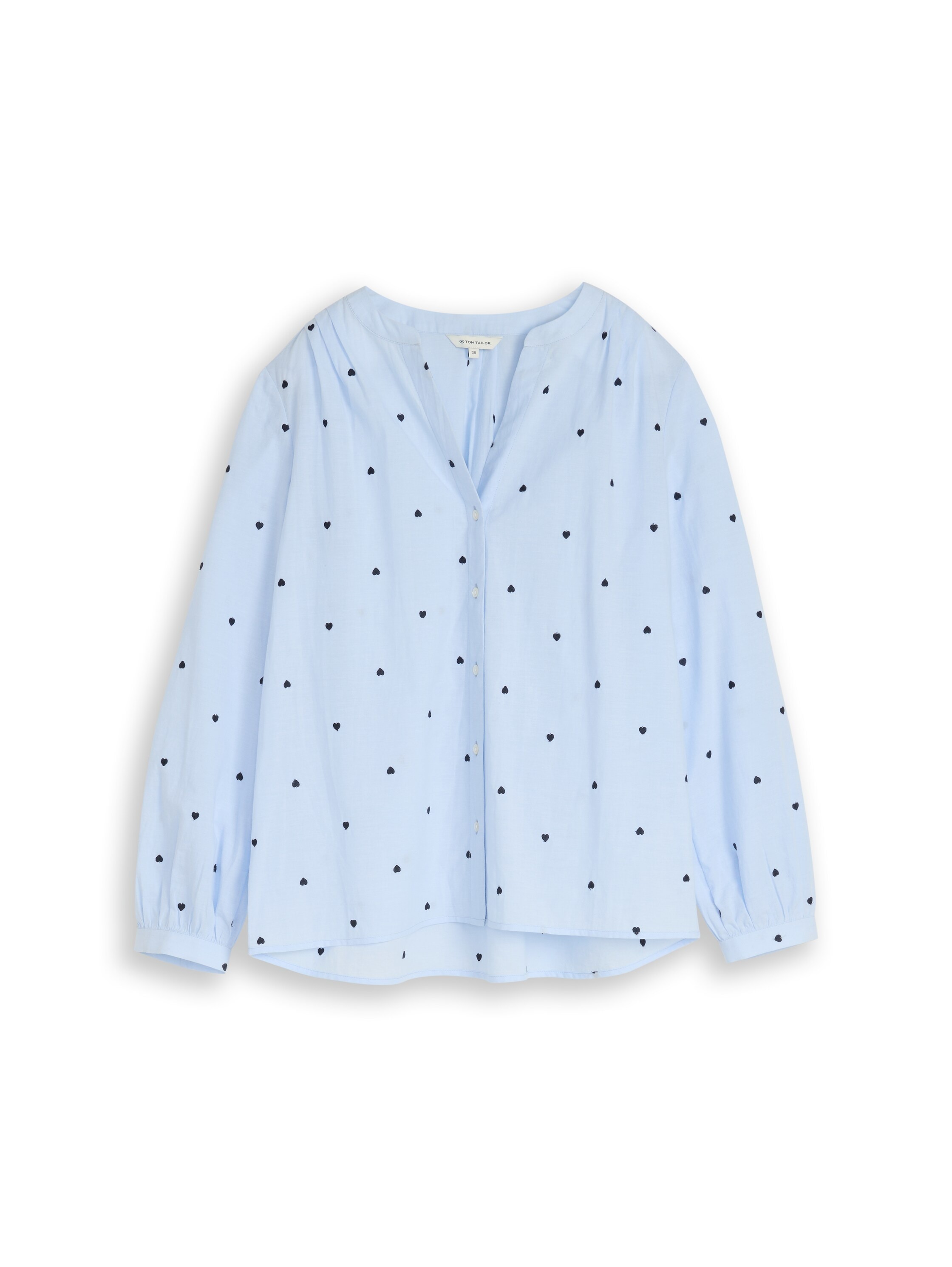 TOM TAILOR Blouse classique mit All-Over Print