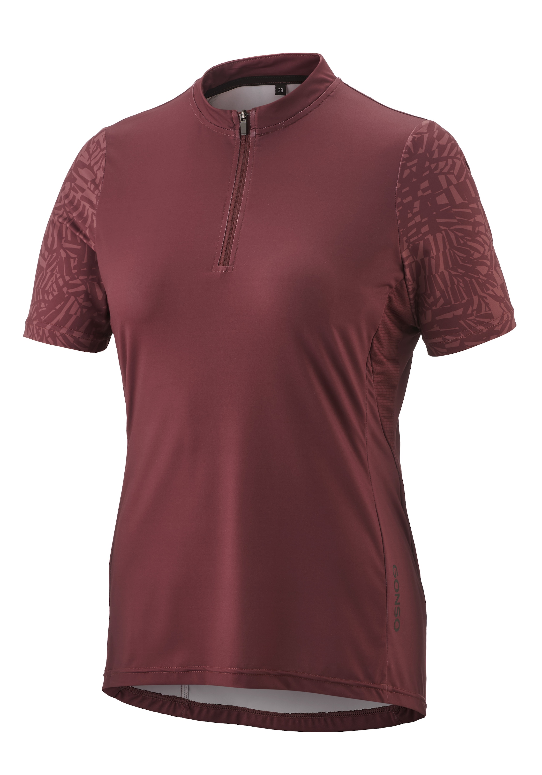 Gonso Radtrikot »Adventure Jersey Halfzip W« Damen Fahrradtrikot kurzarm, Rückentasche mit RV, Quick-Dry, Slim Fit