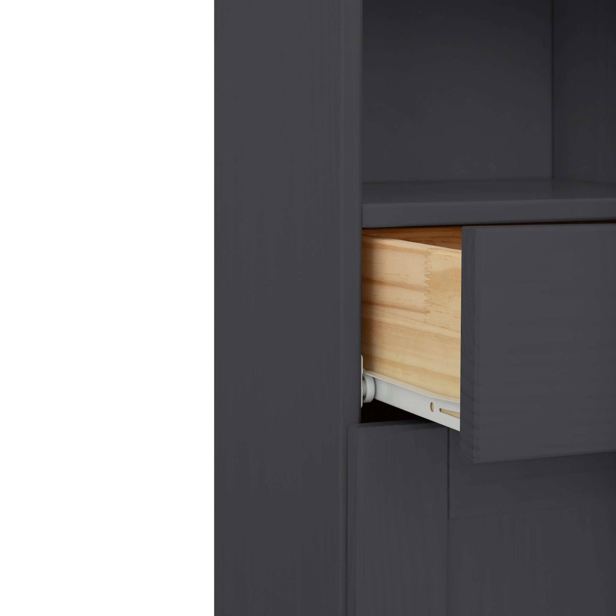 Home affaire Hochschrank »Rodby« FSC®-zertifiziertes Massivholz, Breite 33cm, Höhe 180cm