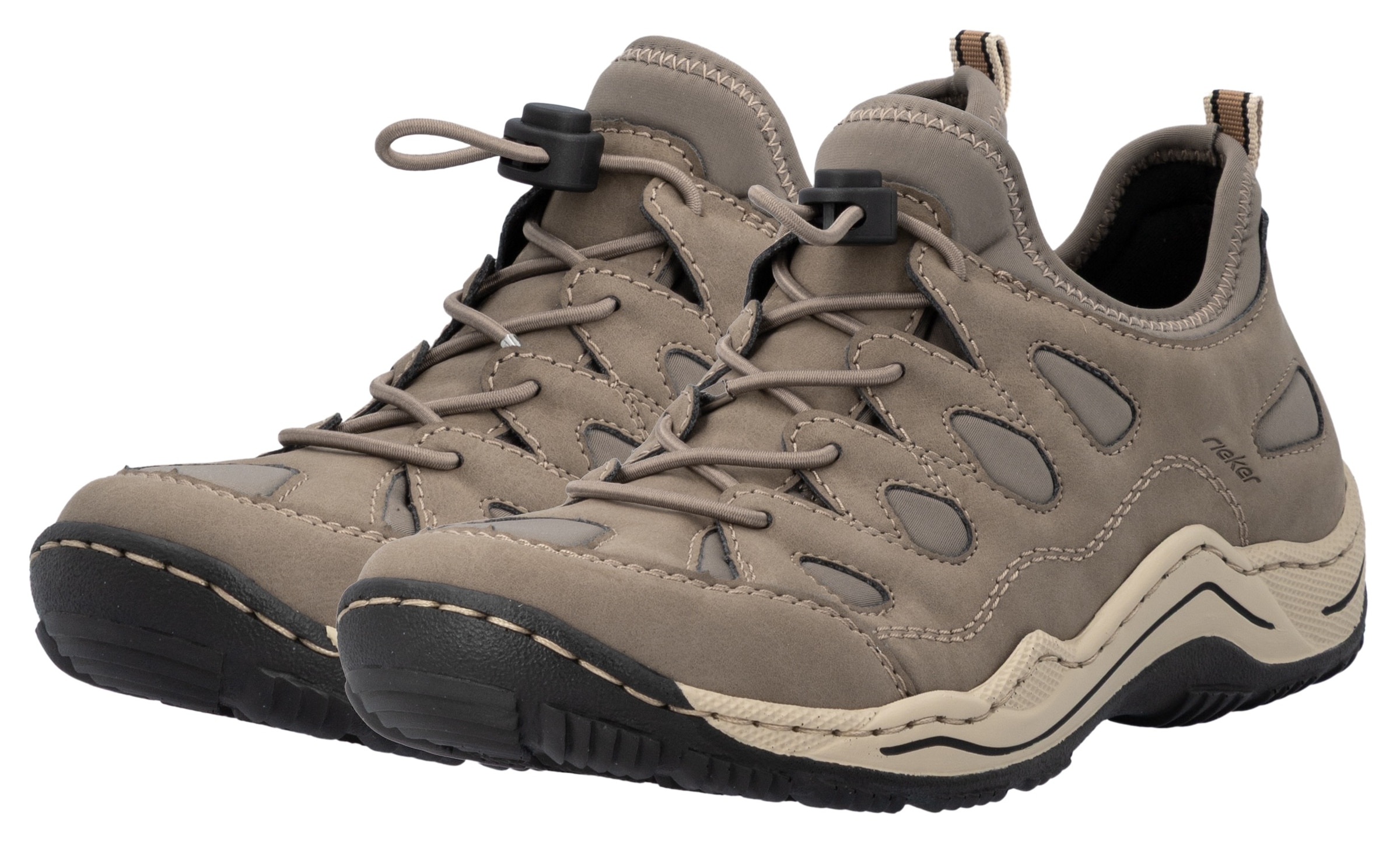 Rieker Baskets slip-on  chaussure de trekking, chaussure de loisirs, mocassin avec semelle intérieure amovible