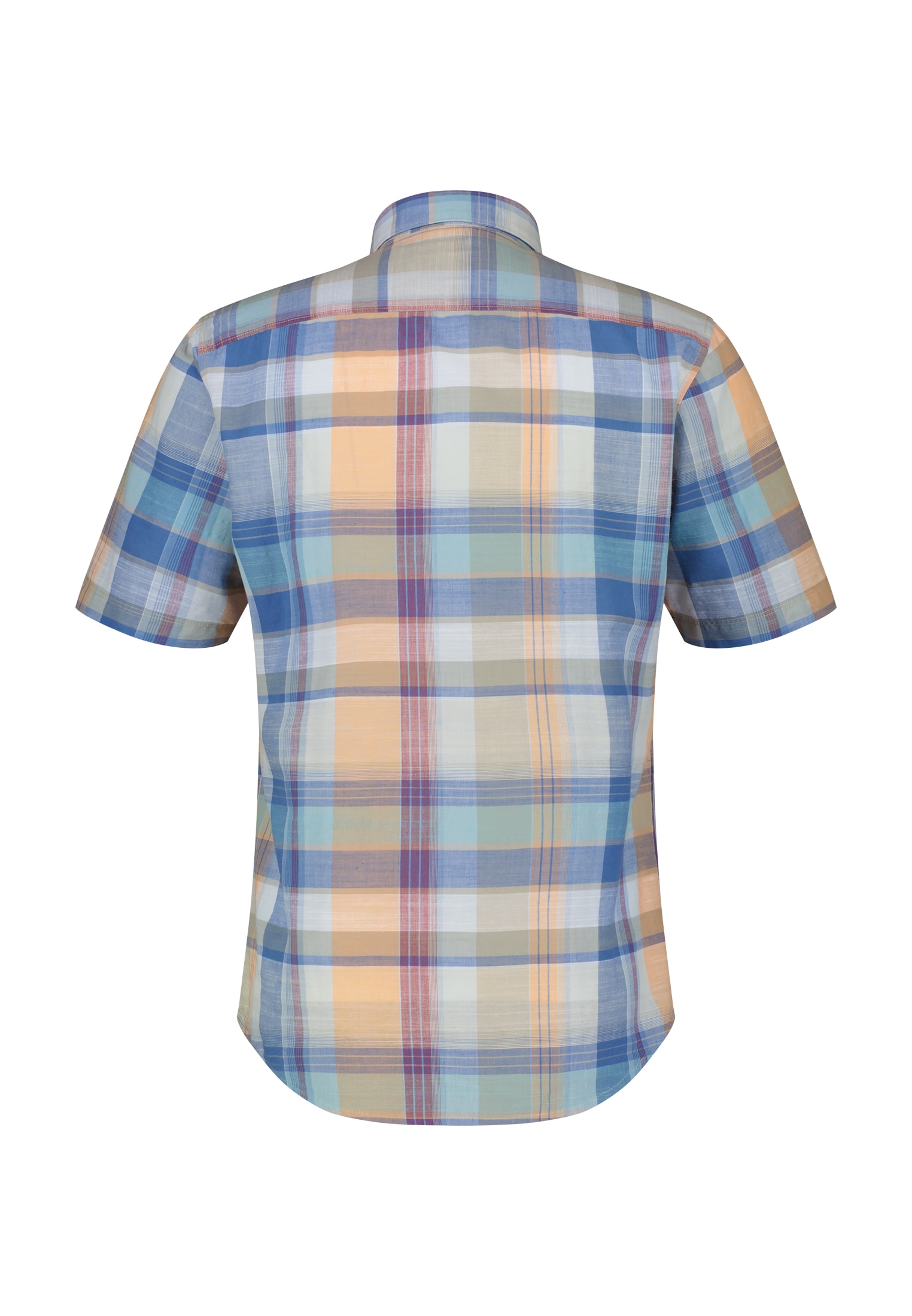 LERROS Chemise à manches courtes »Kariertes Halbarmhemd«