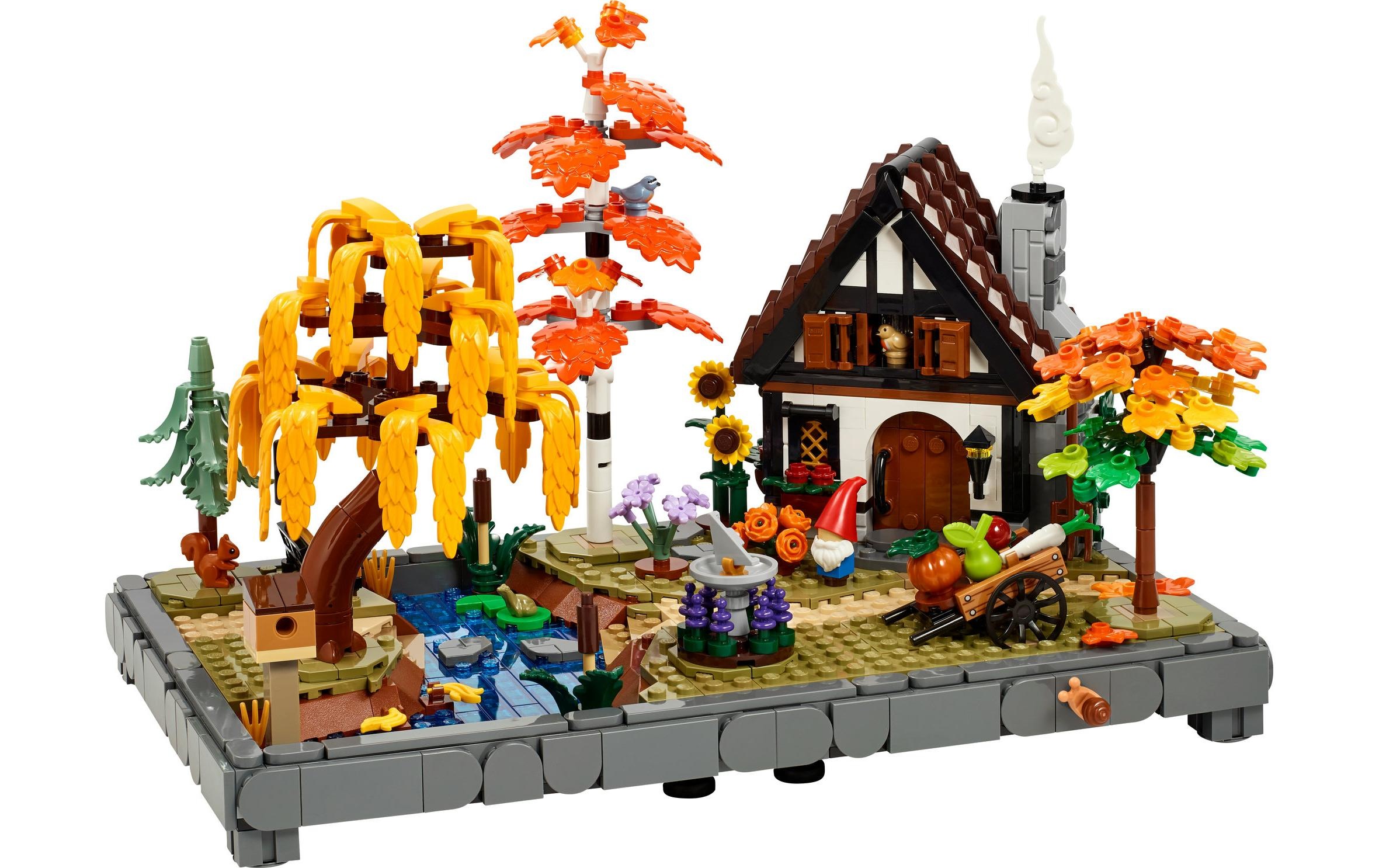 LEGO® Konstruktionsspielsteine »Icons Herbstlicher Landhausgarten 11372«