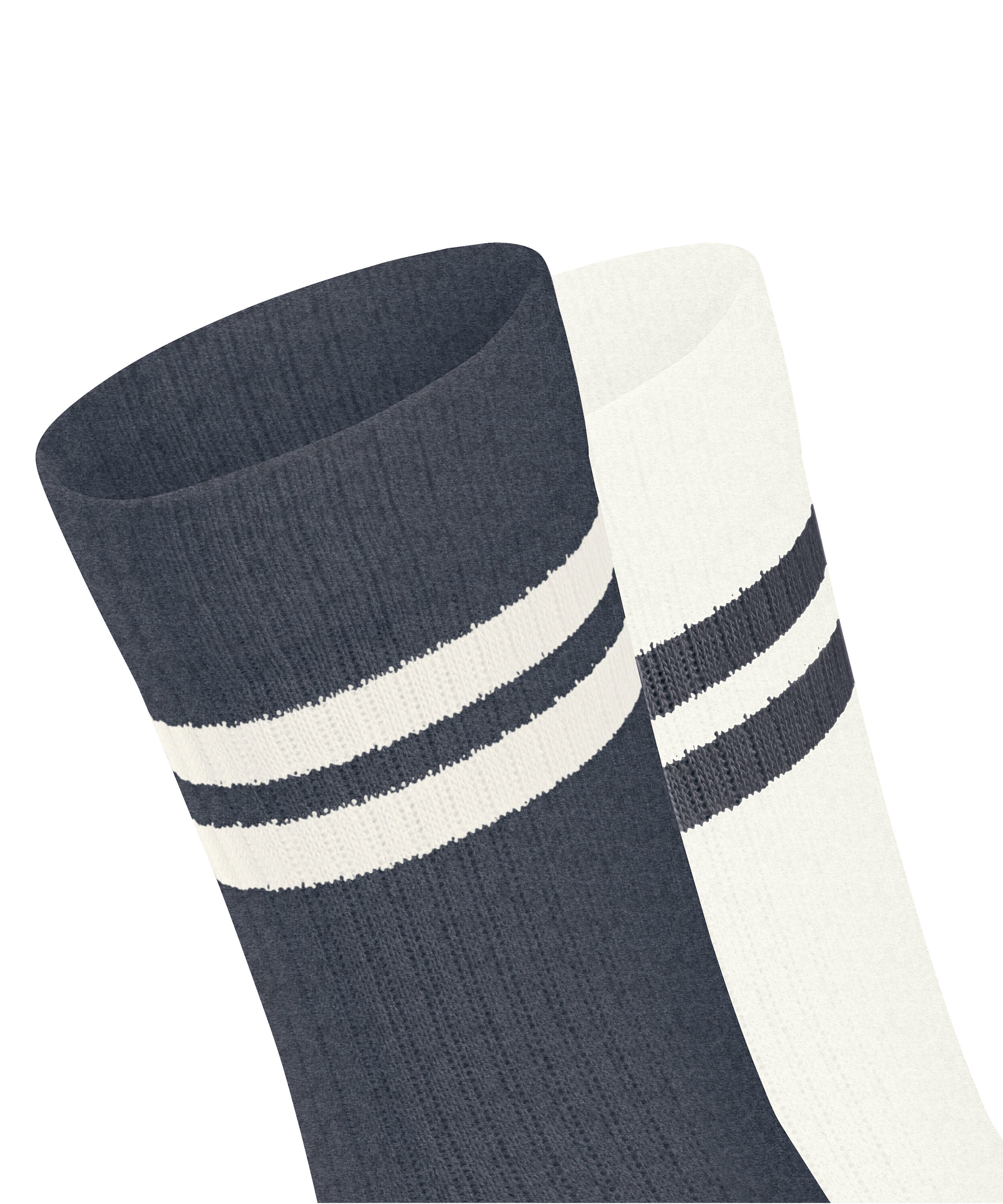Esprit Chaussettes de tennis »Tennis Stripe« 2 paires,  avec bandes contrastées, design sportif, coupe parfaite