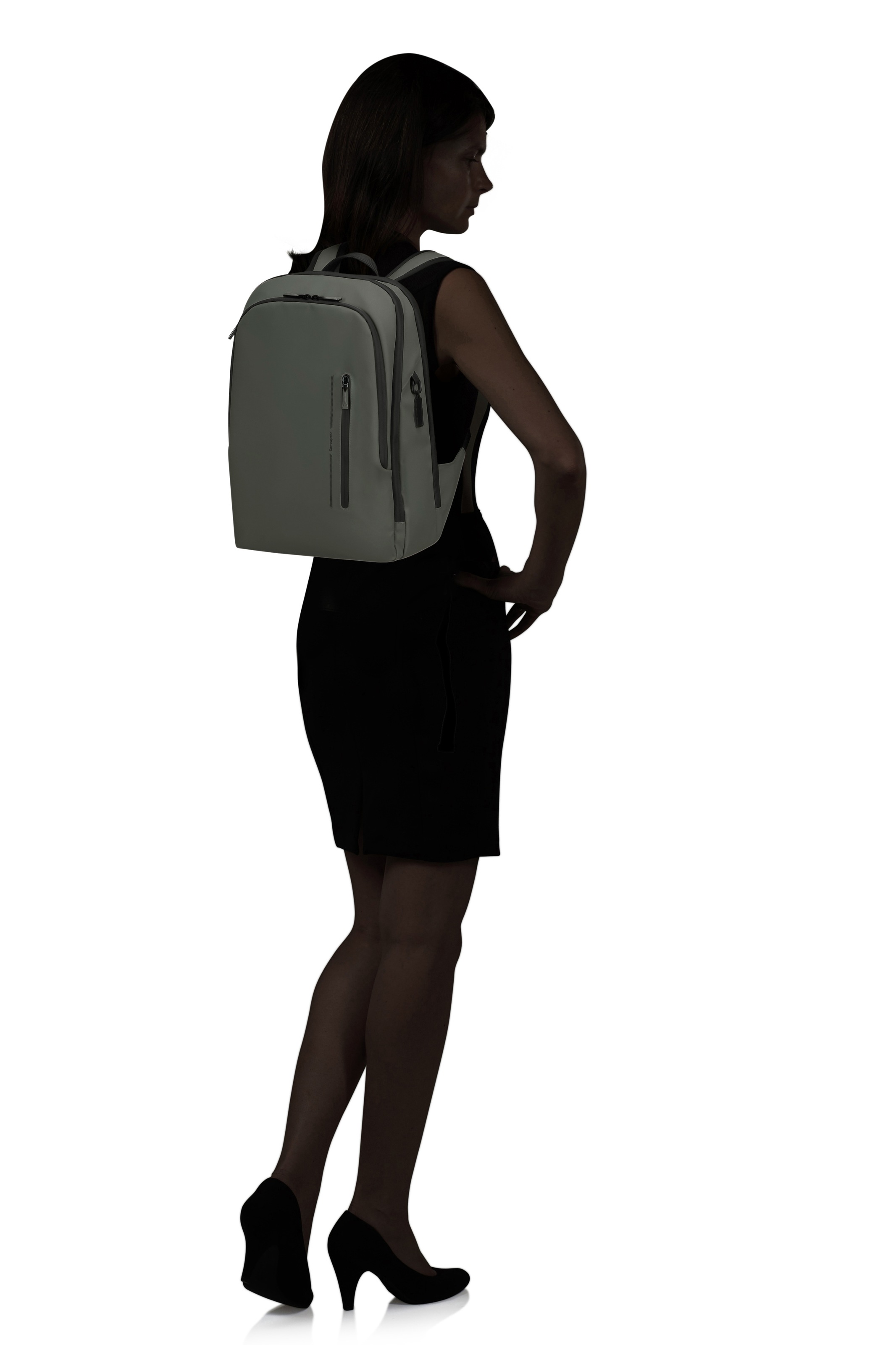 Samsonite Sac à dos pour ordinateur portable »GLAM-GO 15,6 Zoll« avec compartiments séparés pour ordinateur portable et tablette, fermeture éclair sur le compartiment principal