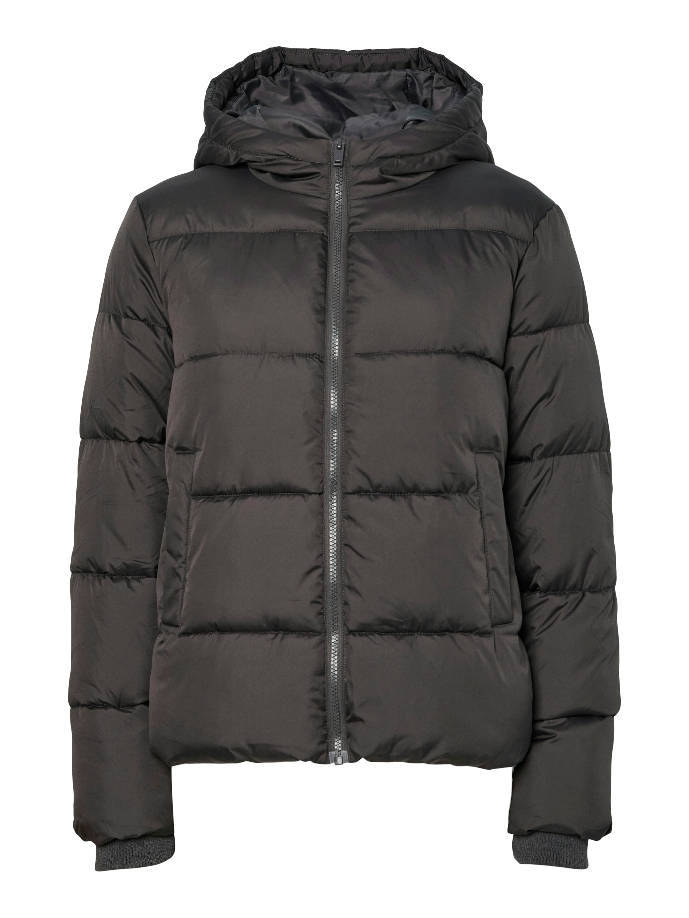 pieces Veste matelassée »PCBEE NEW SHORT  PUFFER JACKET NOOS BC« mit Kapuze